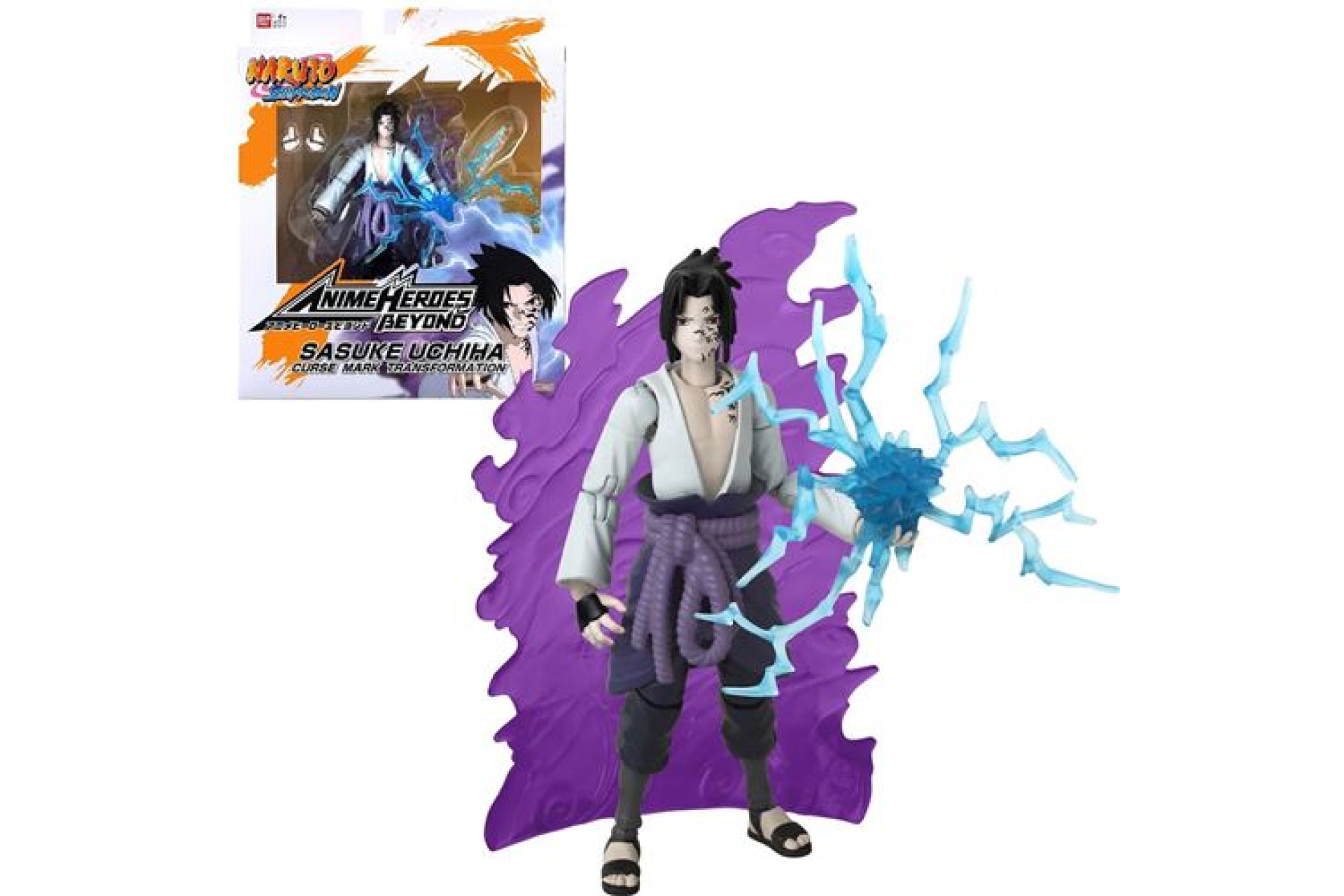 Acheter Figurine Bandai Naruto Sasuke Anime Heroes Beyond