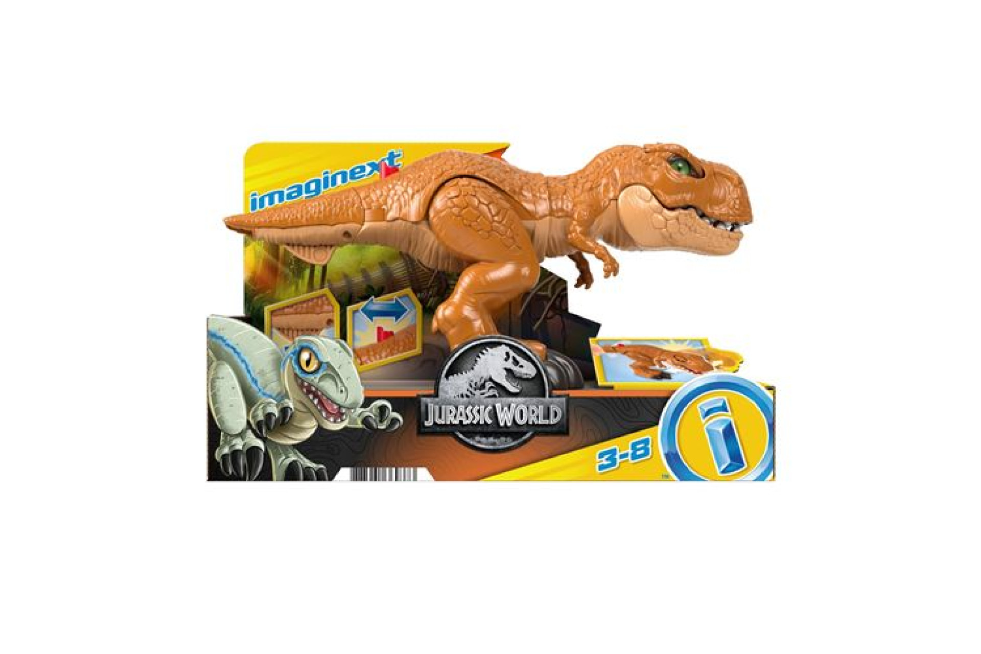 Acheter Figurine Fisher Price Imaginext Jurassic World T-Rex attaque