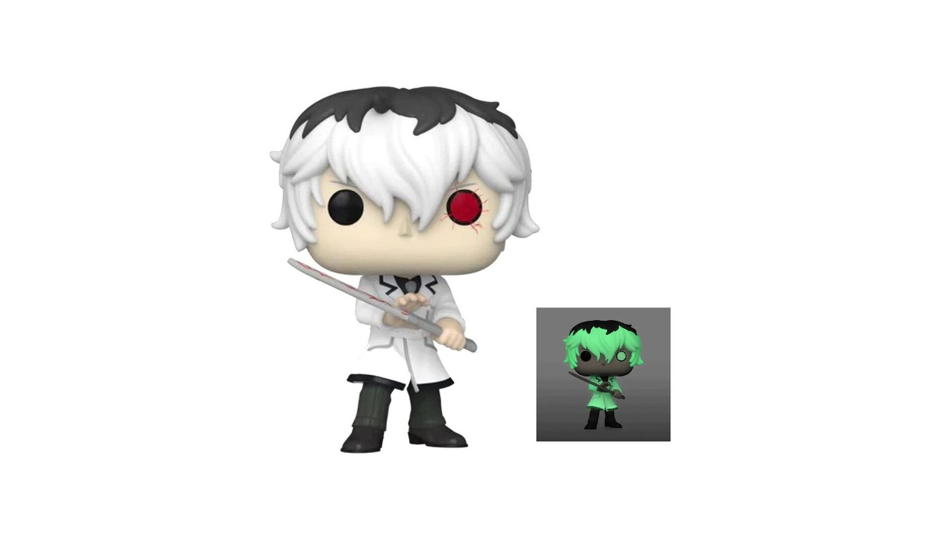 Acheter Figurine Funko Pop! N°1124 - Tokyo Ghoul:re - Ken Kaneki In White Outfit
