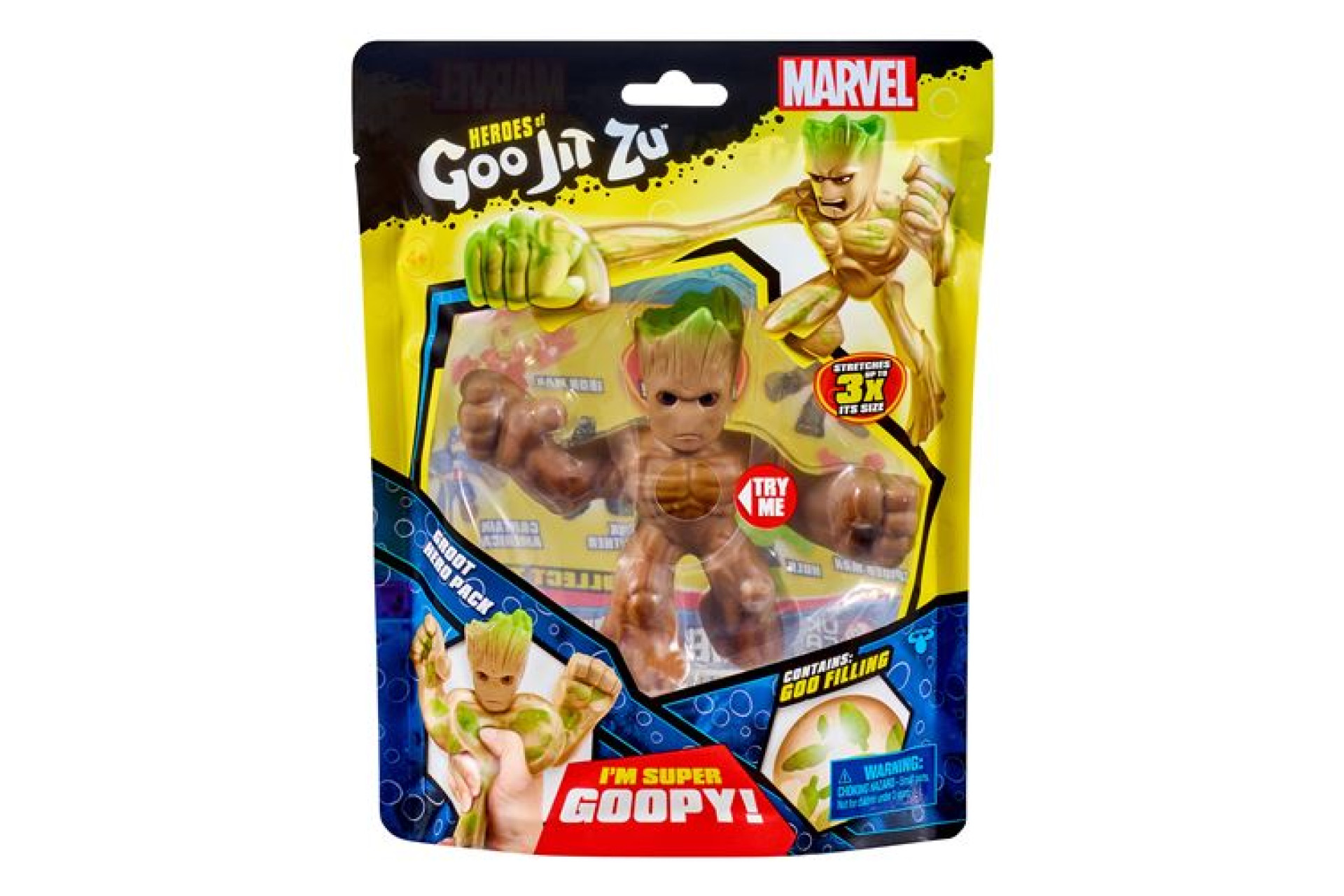 Acheter Figurine Goo Jit Zu Marvel Groot 11 cm