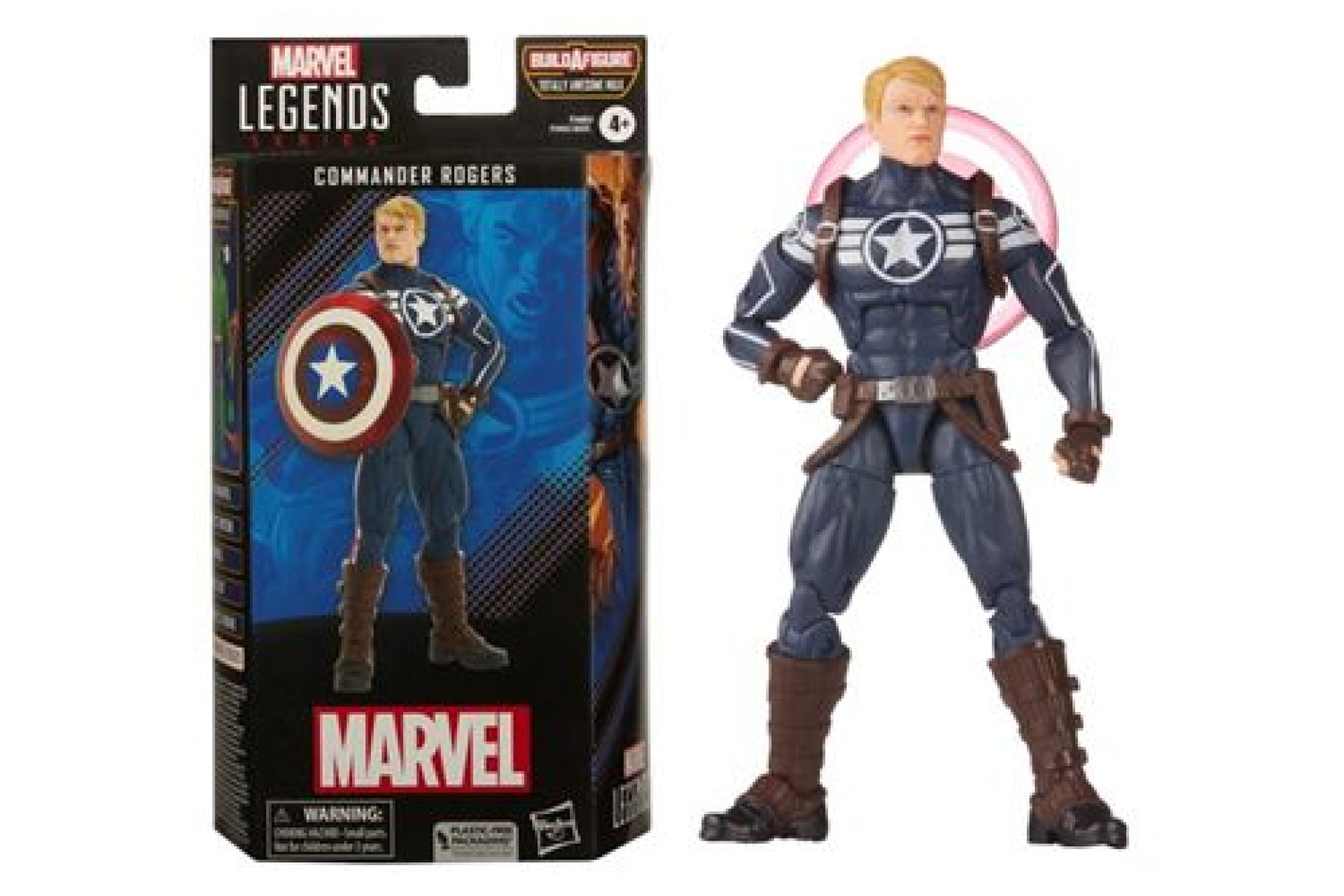Acheter Figurine Marvel Legends Captain Marvel Commander Rogers