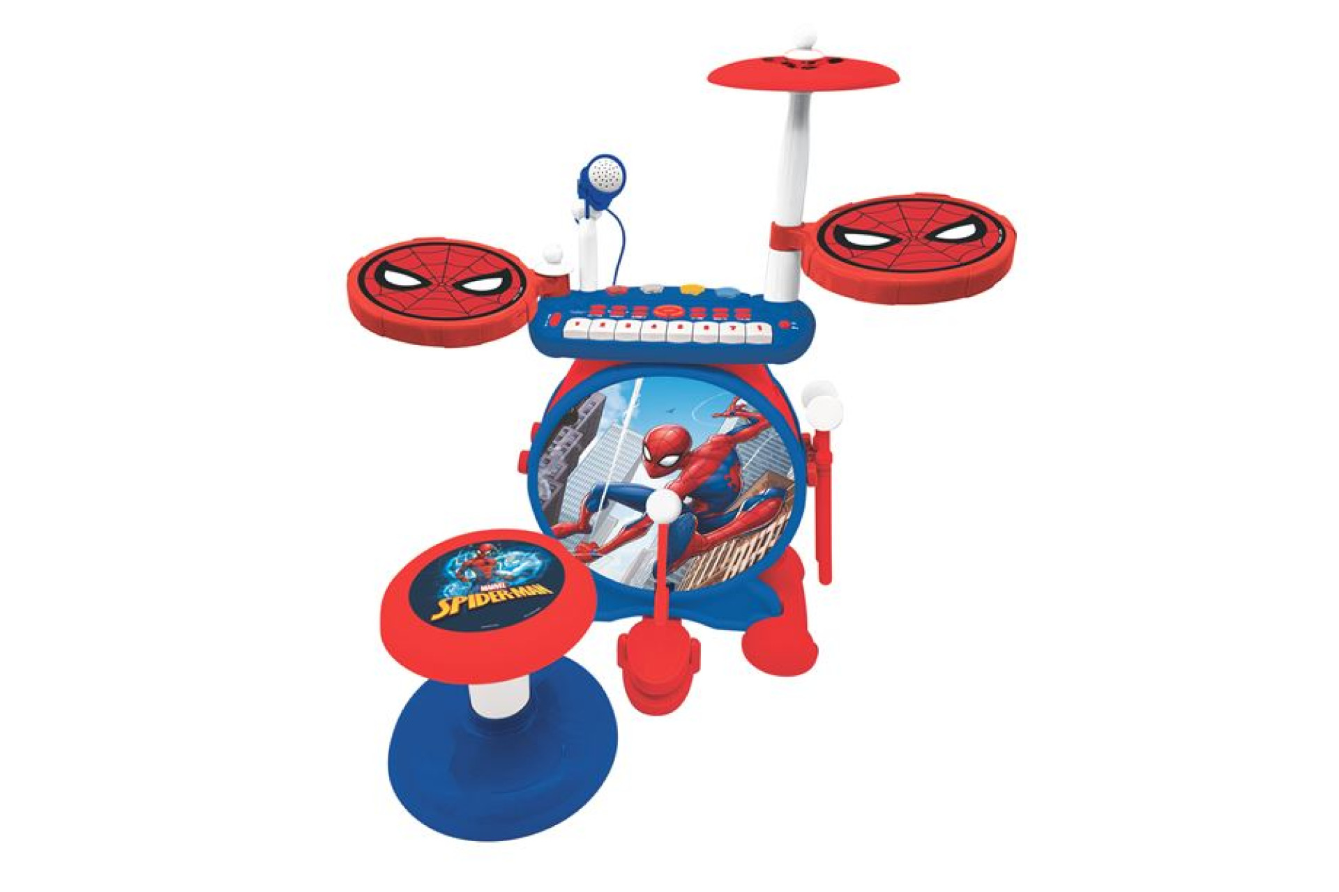 Acheter Instrument de musique Lexibook Batterie électronique Mon Rock Band Spider-Man