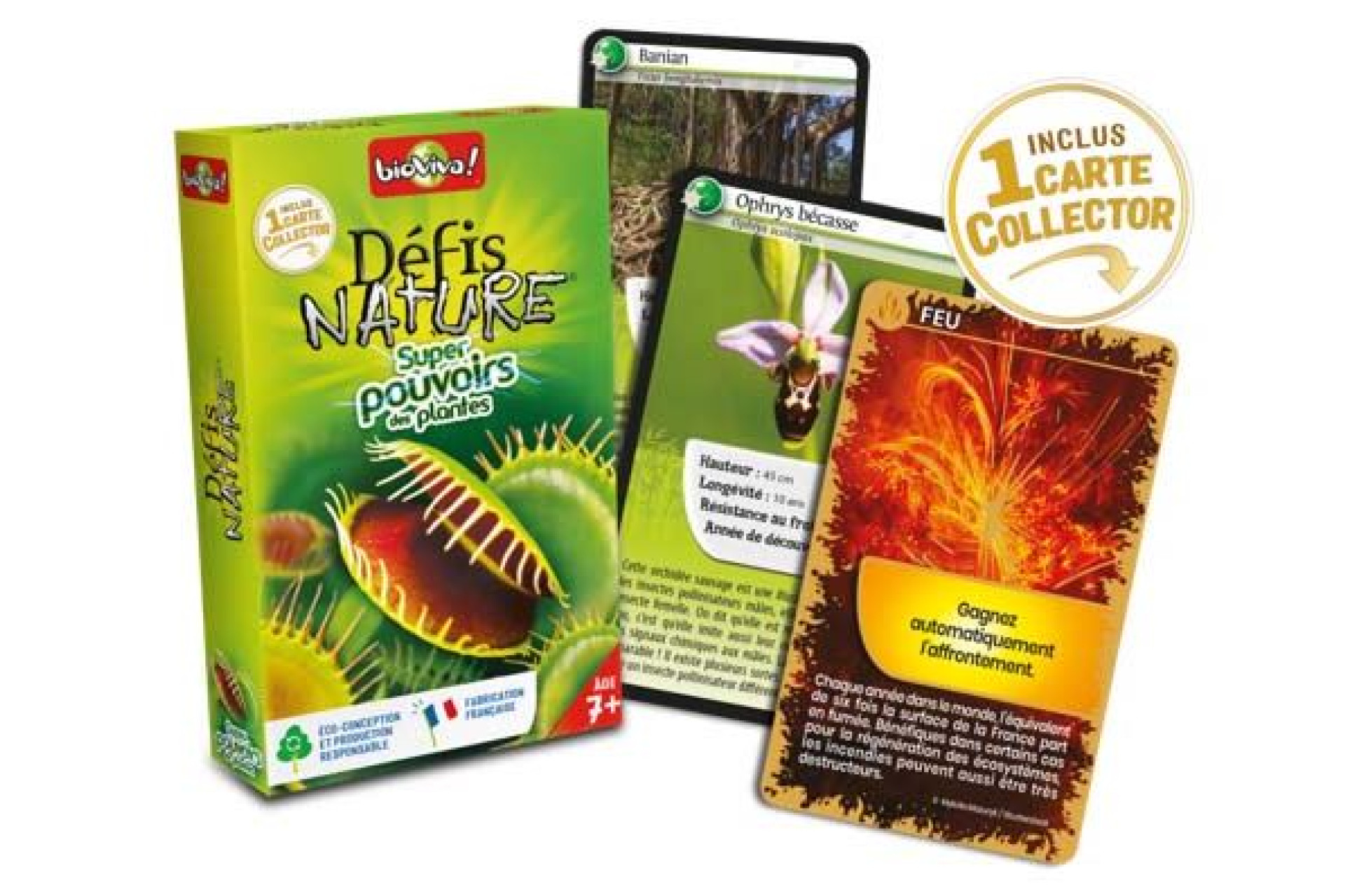 Acheter Jeu de cartes Bioviva Défis Nature Super pouvoirs des plantes