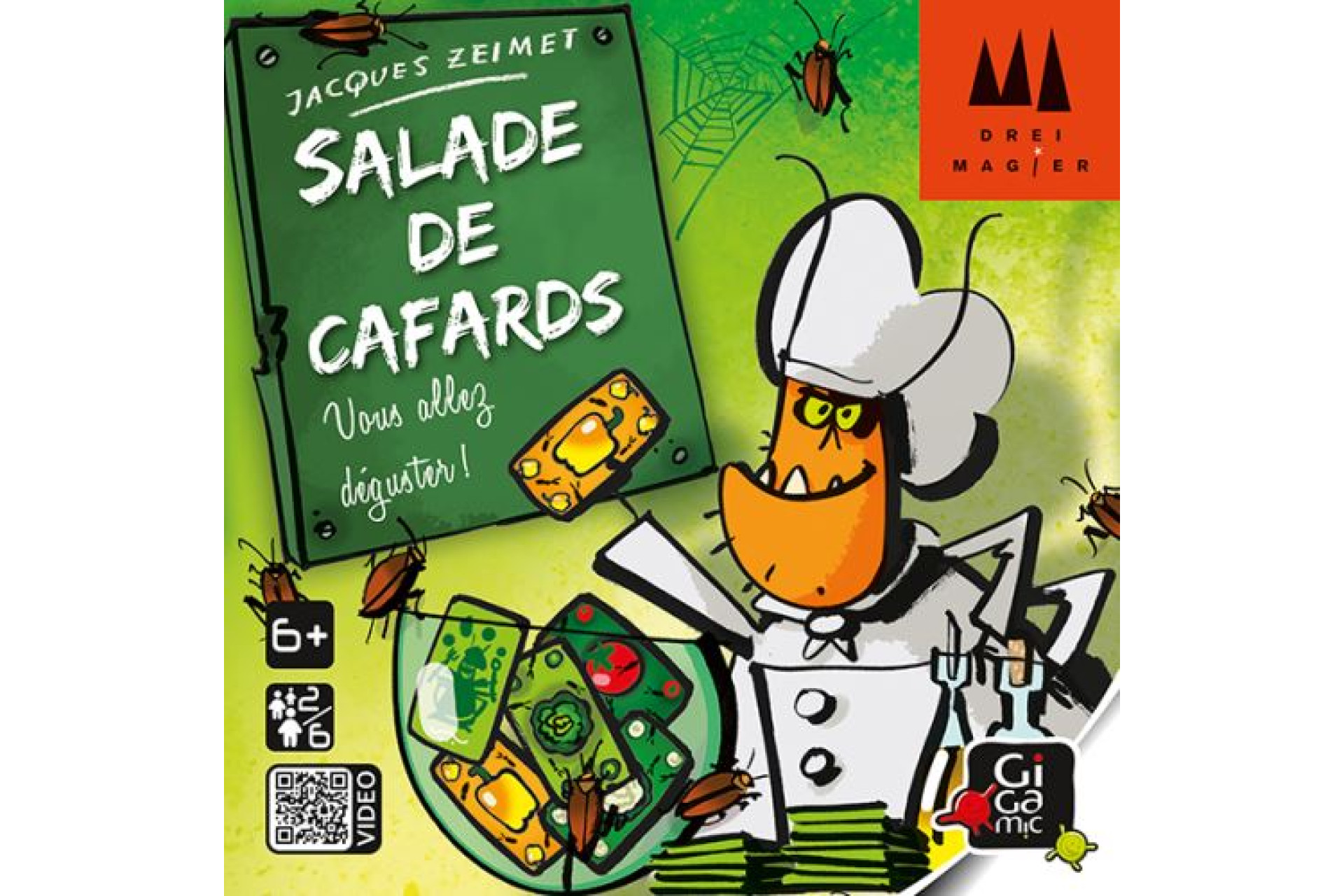 Acheter Jeu de cartes Salade de Cafards