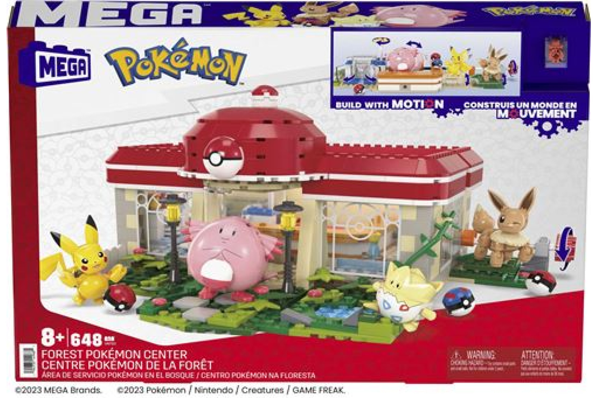 Acheter Jeu de construction Mega Bloks Centre Pokémon Forêt