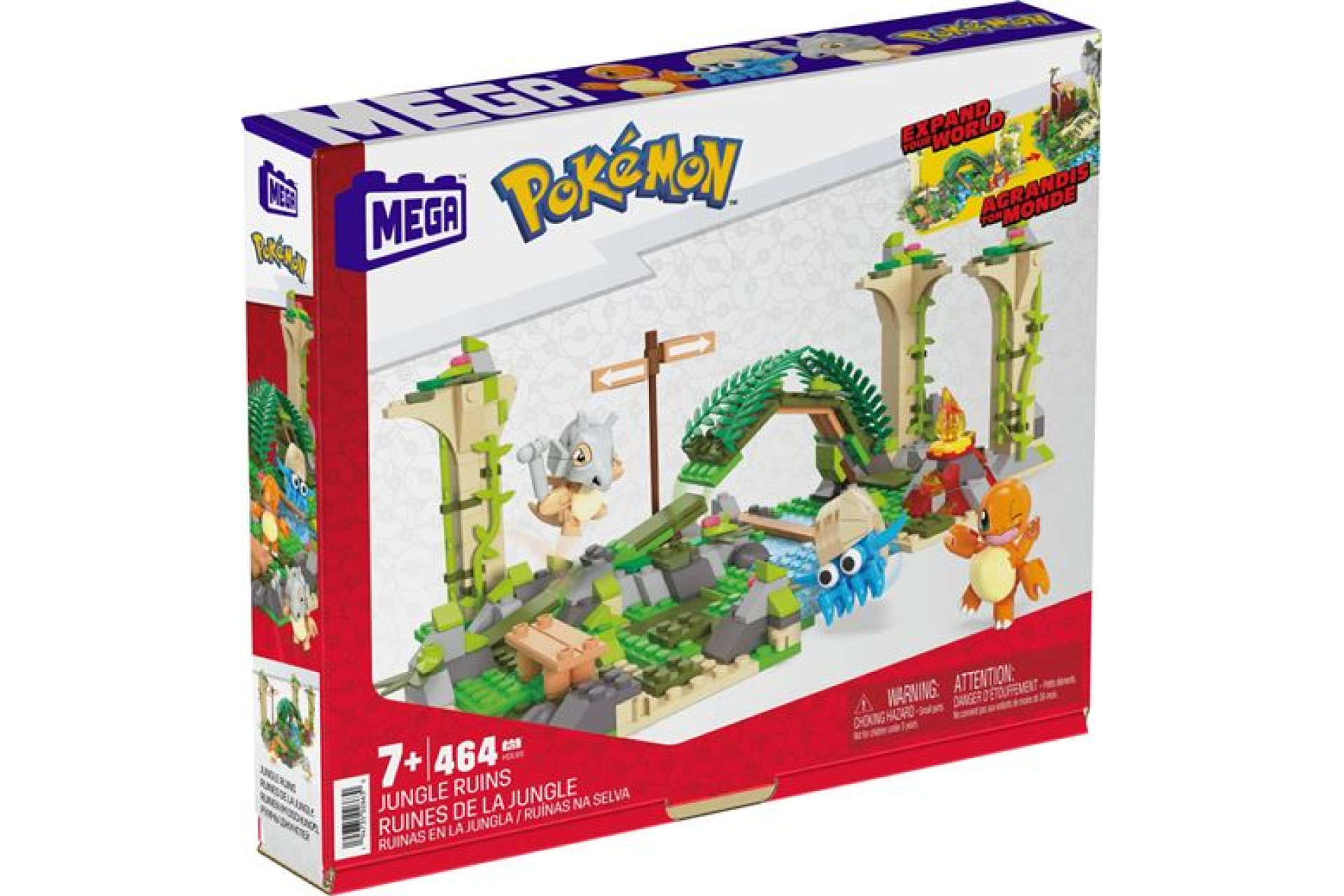 Acheter Jeu de construction Mega Bloks Mega Construx Pokémon Les Ruines Oubliées 456 pièces