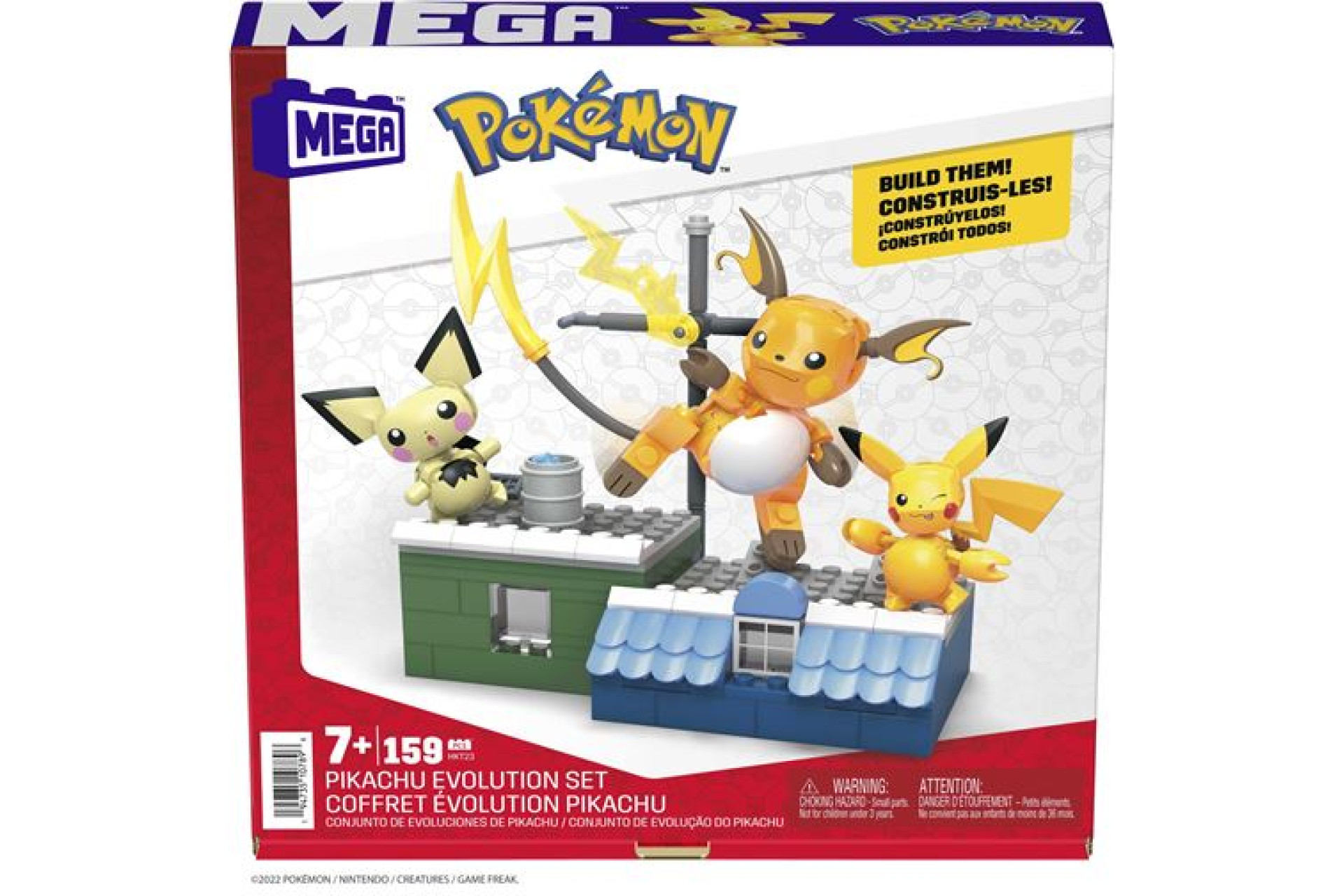 Acheter Jeu de construction Mega Bloks Pokémon Pikachu évolution