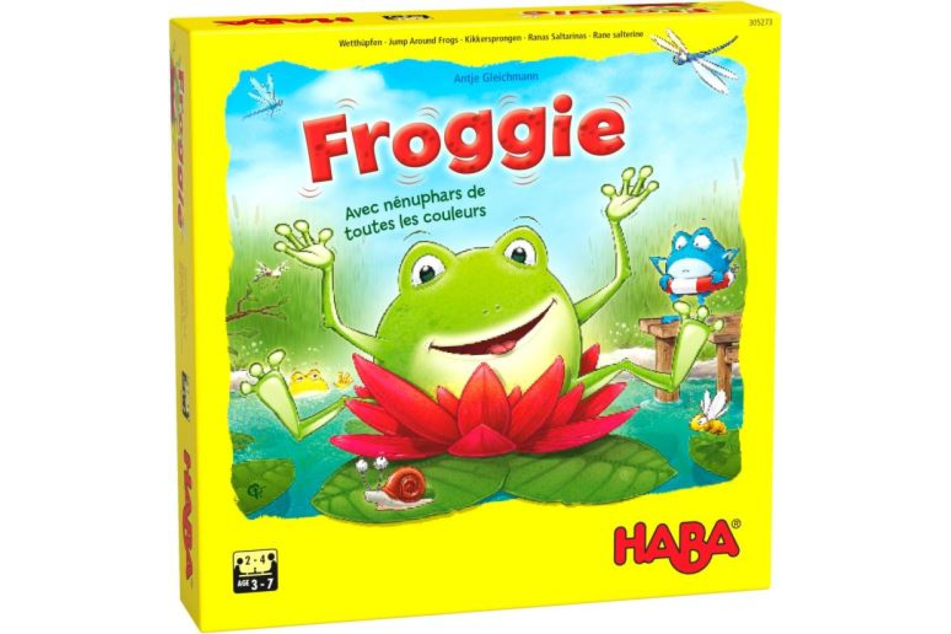 Acheter Jeu de société Haba Froggie