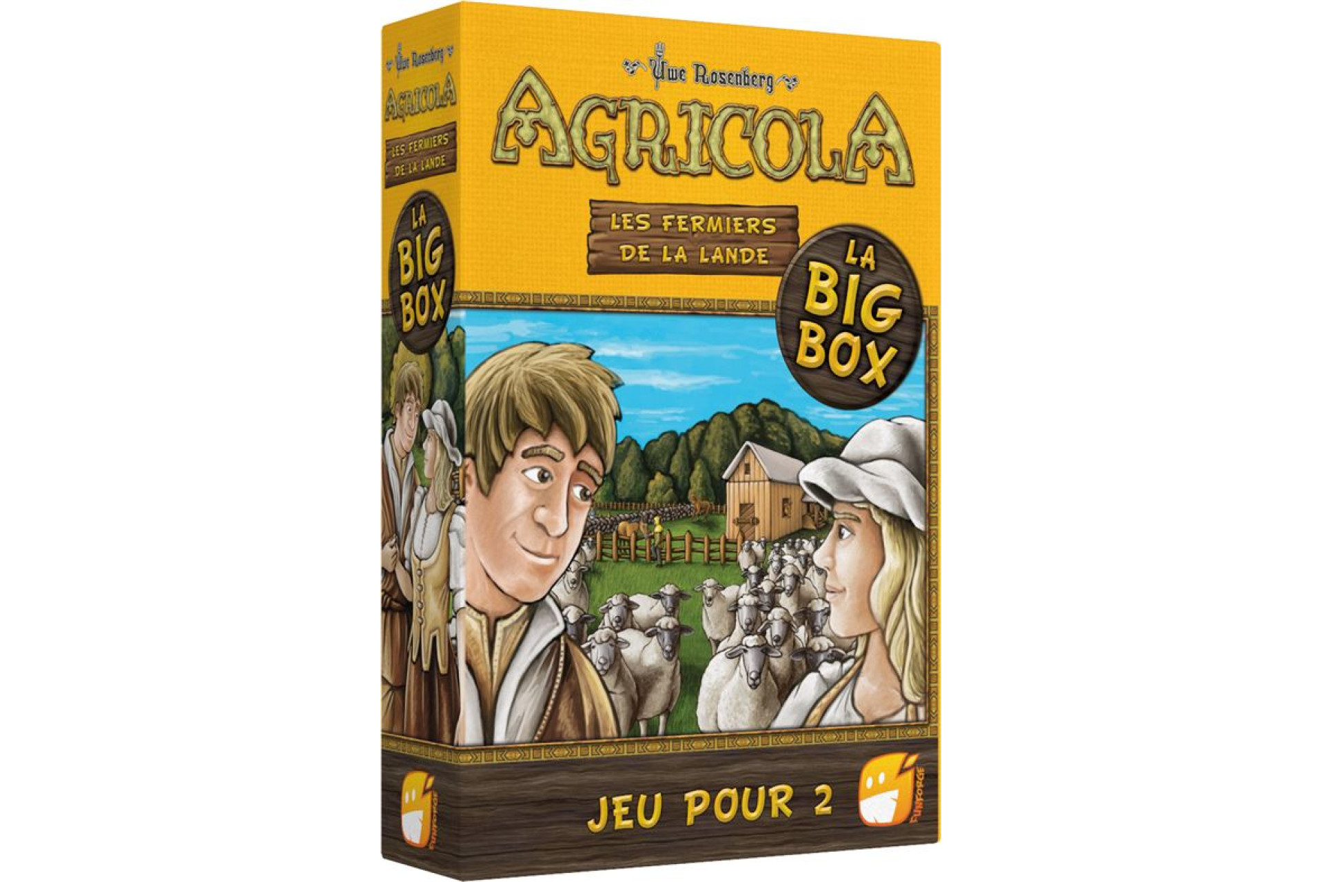 Acheter Jeu de stratégie Asmodee Agricola Les Fermiers de la Lande Big Box