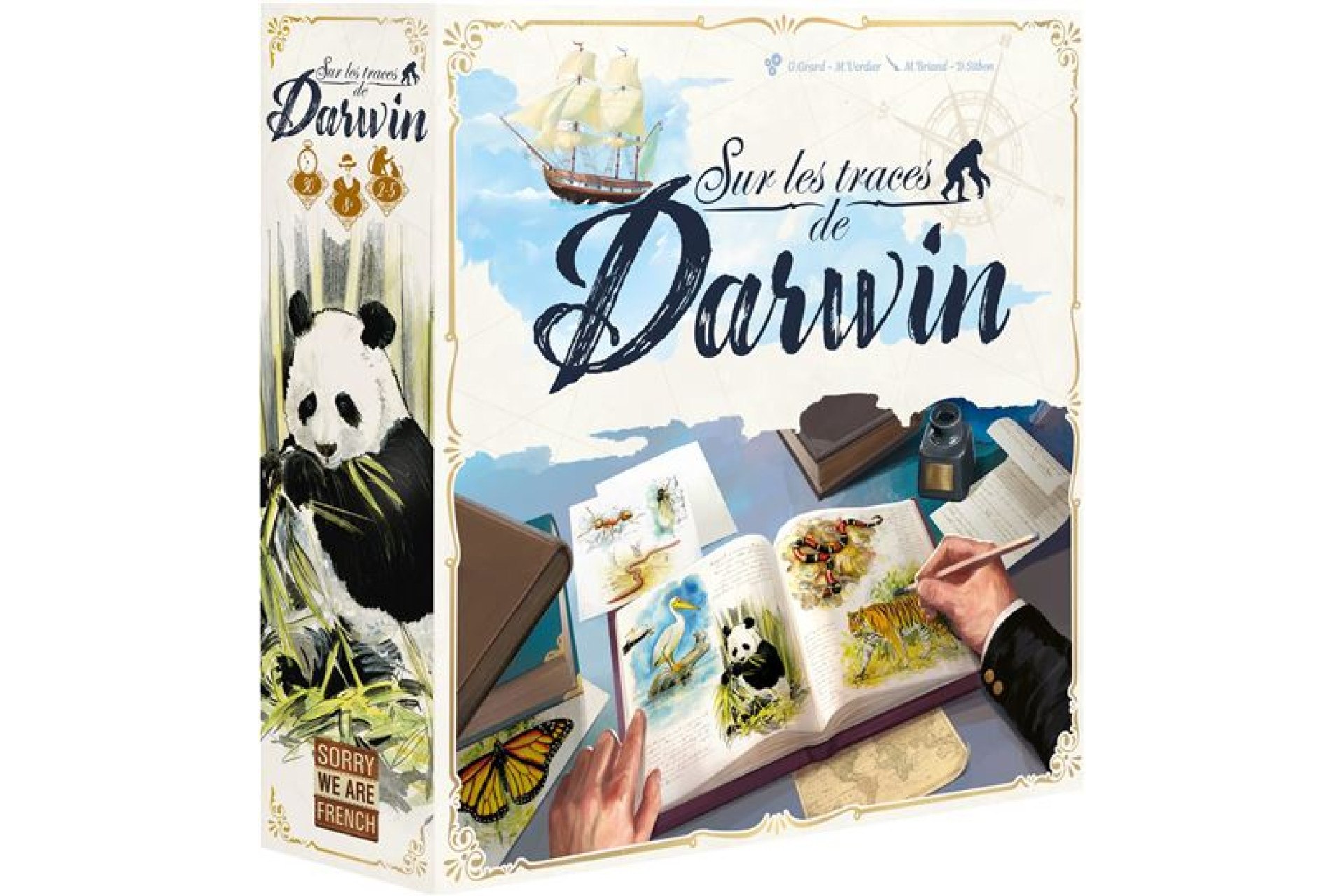 Acheter Jeu de stratégie Gigamic Sur les traces de Darwin