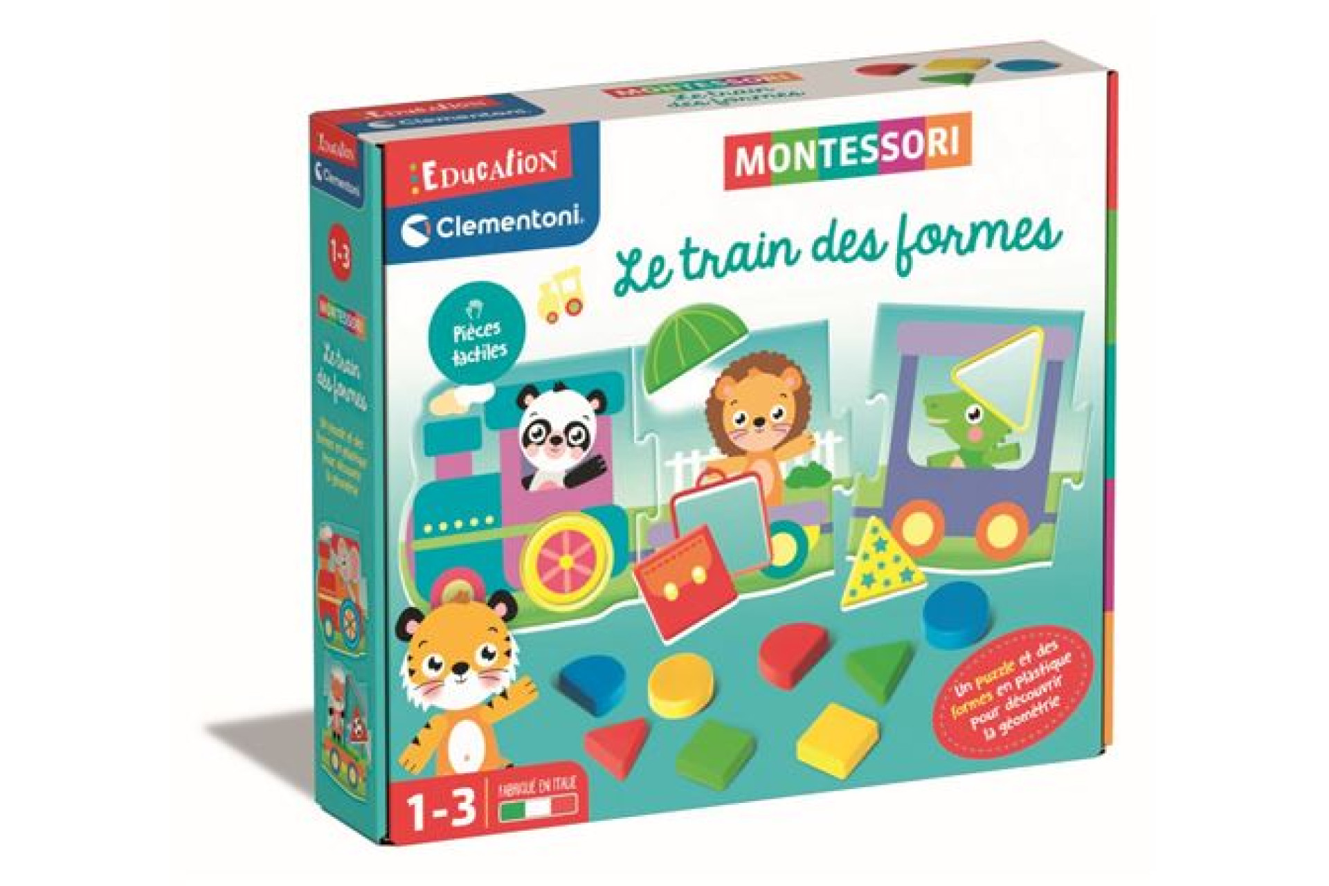 Acheter Jeu éducatif Clementoni Le train des formes Montessori