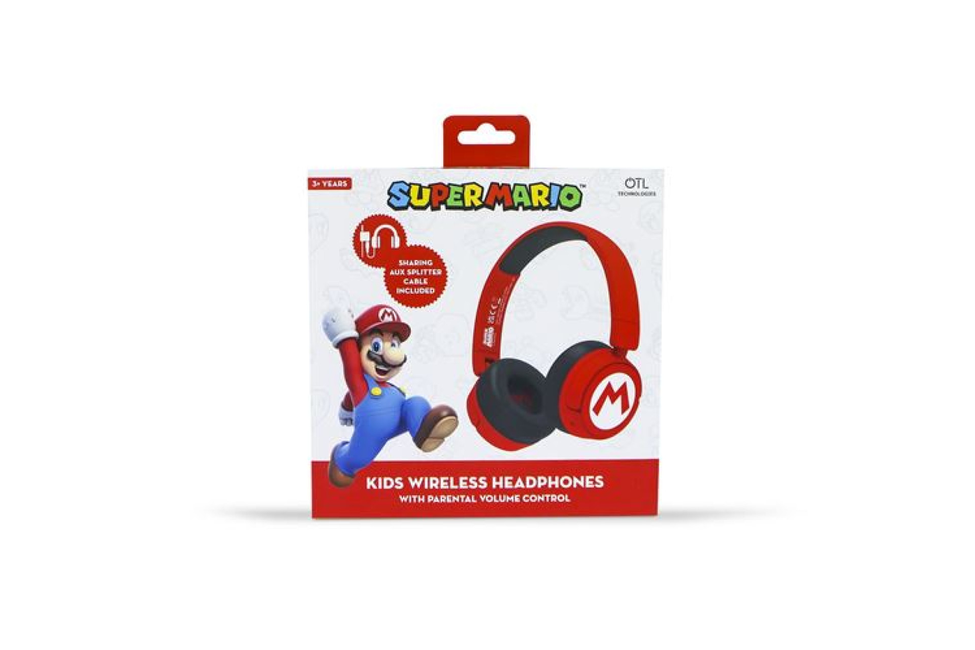 Acheter Jeu éducatif et électronique Otl Super Mario Logo Kids Wireless Headphones