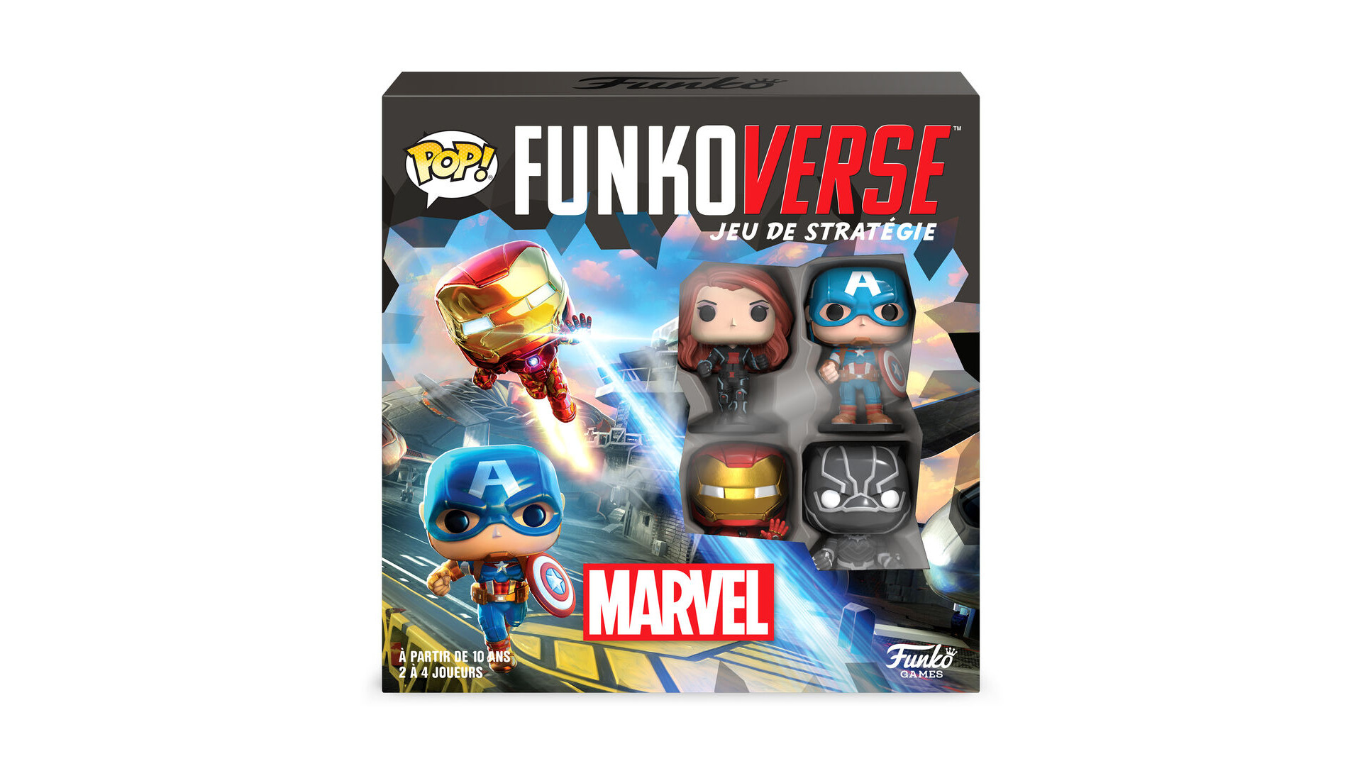 Acheter Jeu Funkoverse N°100 - Marvel - 4-pack