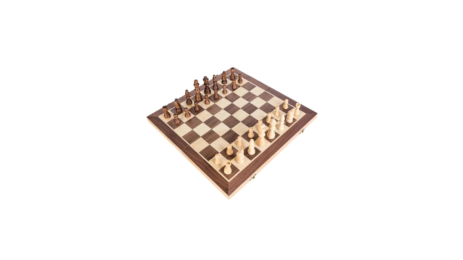 Acheter Jeux d'échecs en bois coffret pliable - 40 cm