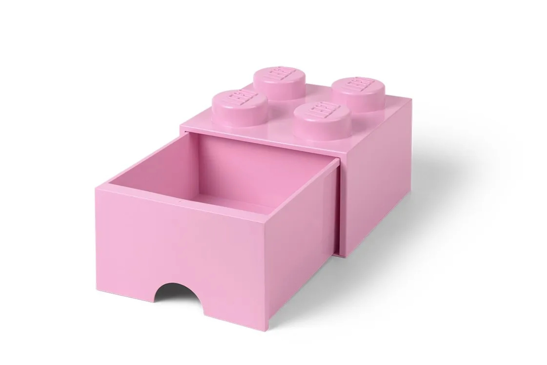 Acheter Brique De Rangement Empilable Avec Tiroir 4 Plots Lego® Rose