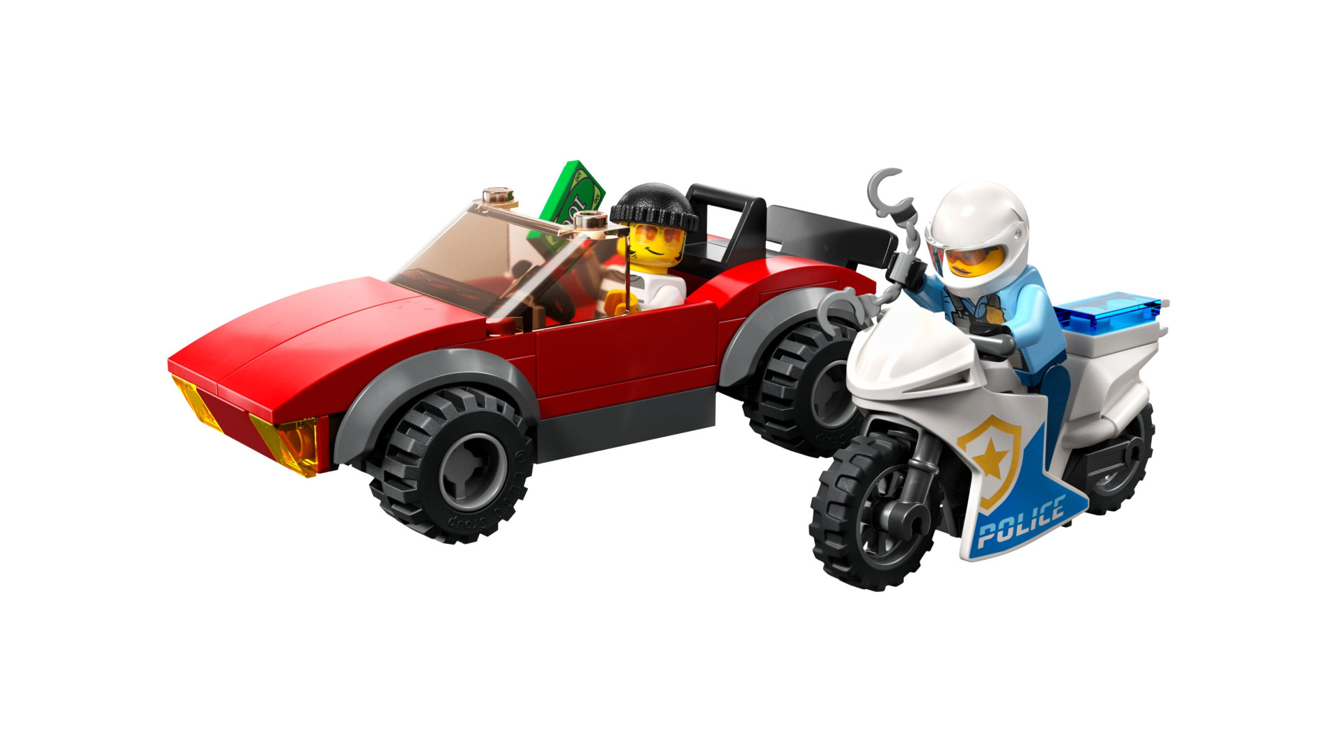 Acheter La Course-poursuite De La Moto De Police - Lego® City - 60392