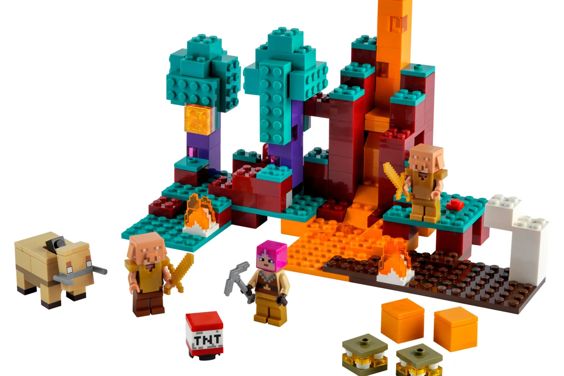 Acheter La Forêt Biscornue - Lego® Minecraft - 21168