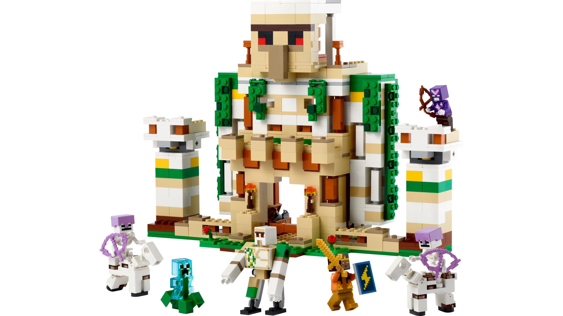 Acheter Lego®21250 - Minecraft La Forteresse Du Golem De Fer - Lego®minecraft™