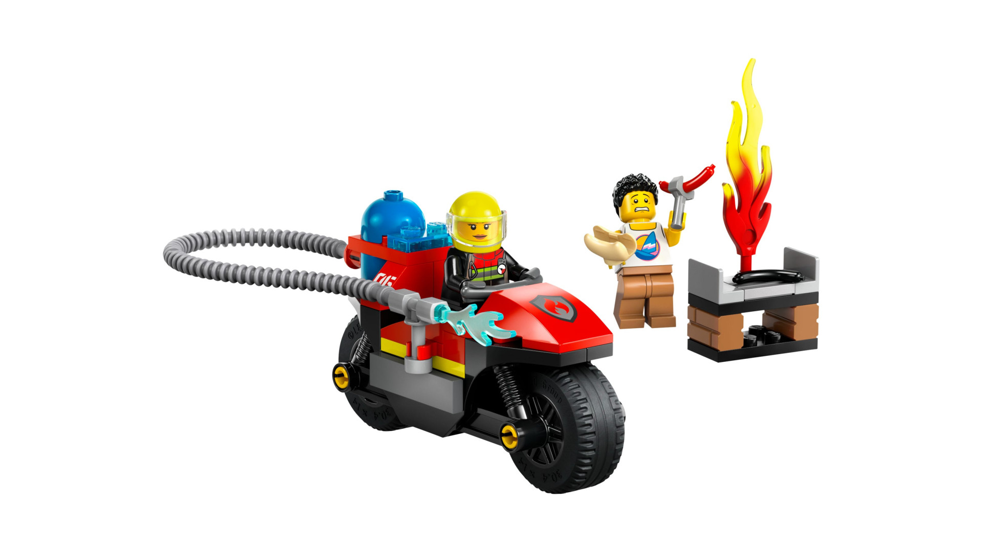Acheter Lego® 60410 - La Moto D’intervention Rapide Des Pompiers - Lego® City