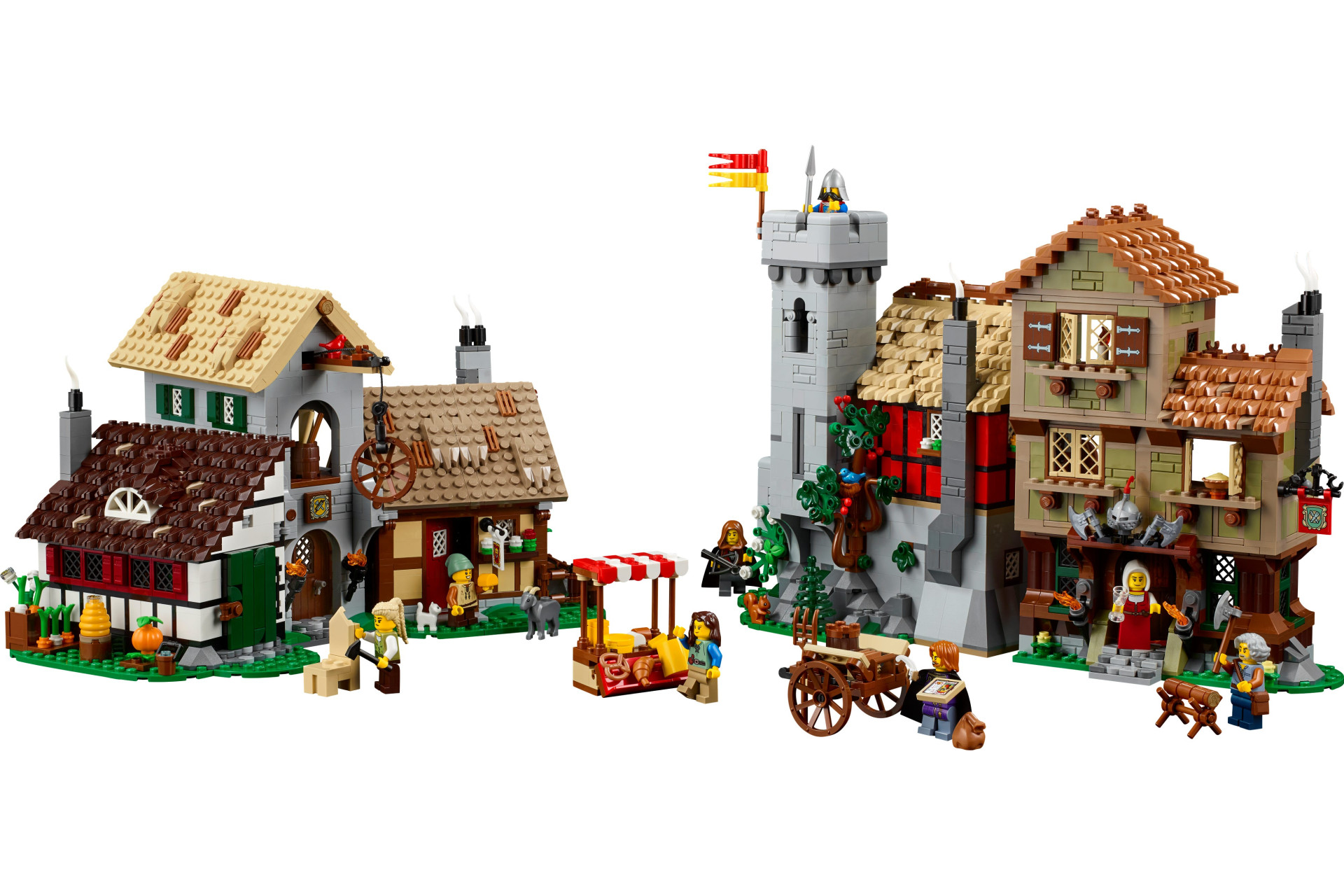 Acheter Lego 10332 La place de la ville médiévale