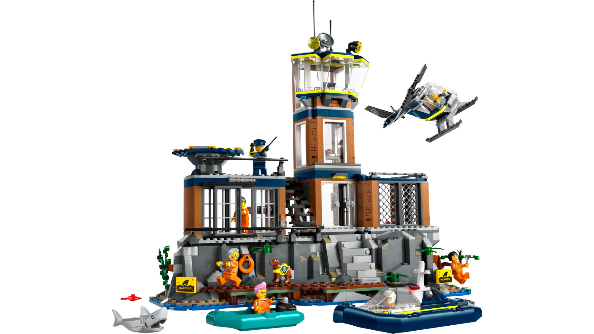 Acheter Lego® 60419 - La Prison De La Police En Haute Mer - Lego® City
