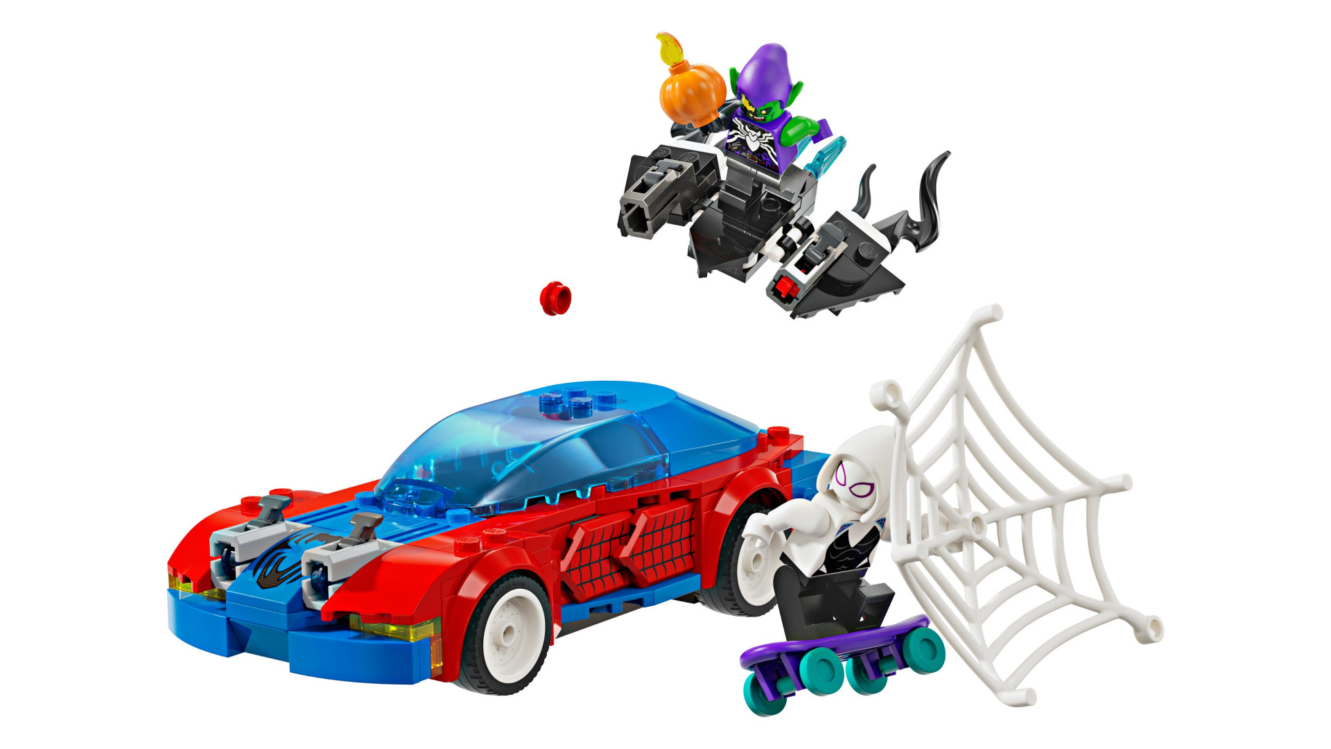 Acheter Lego® 76279 - La Voiture De Course De Spider-man Contre Le Bouffon Vert Venomisé - Lego® Marvel
