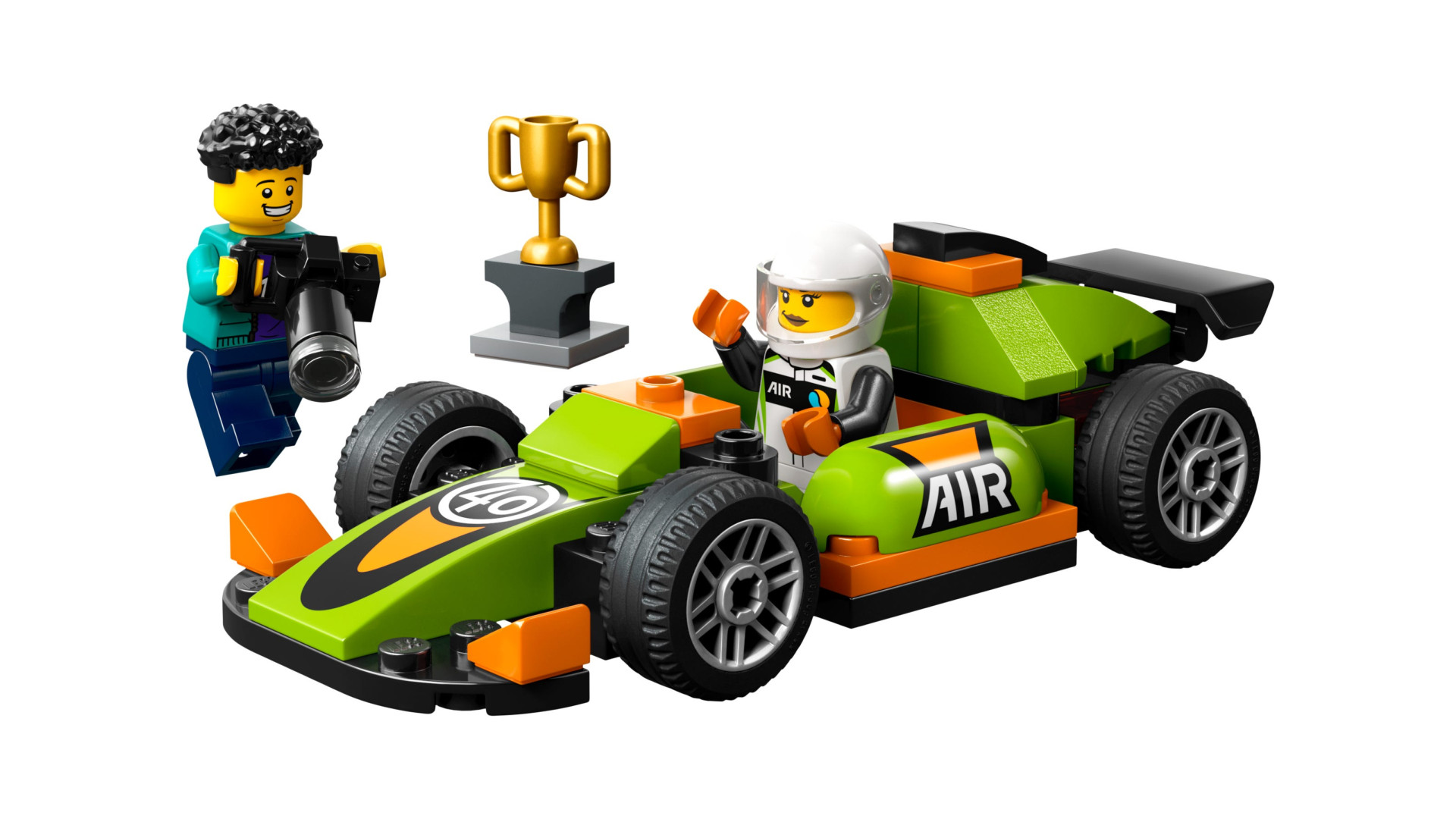 Acheter Lego® 60399 - La Voiture De Course Verte - Lego® City