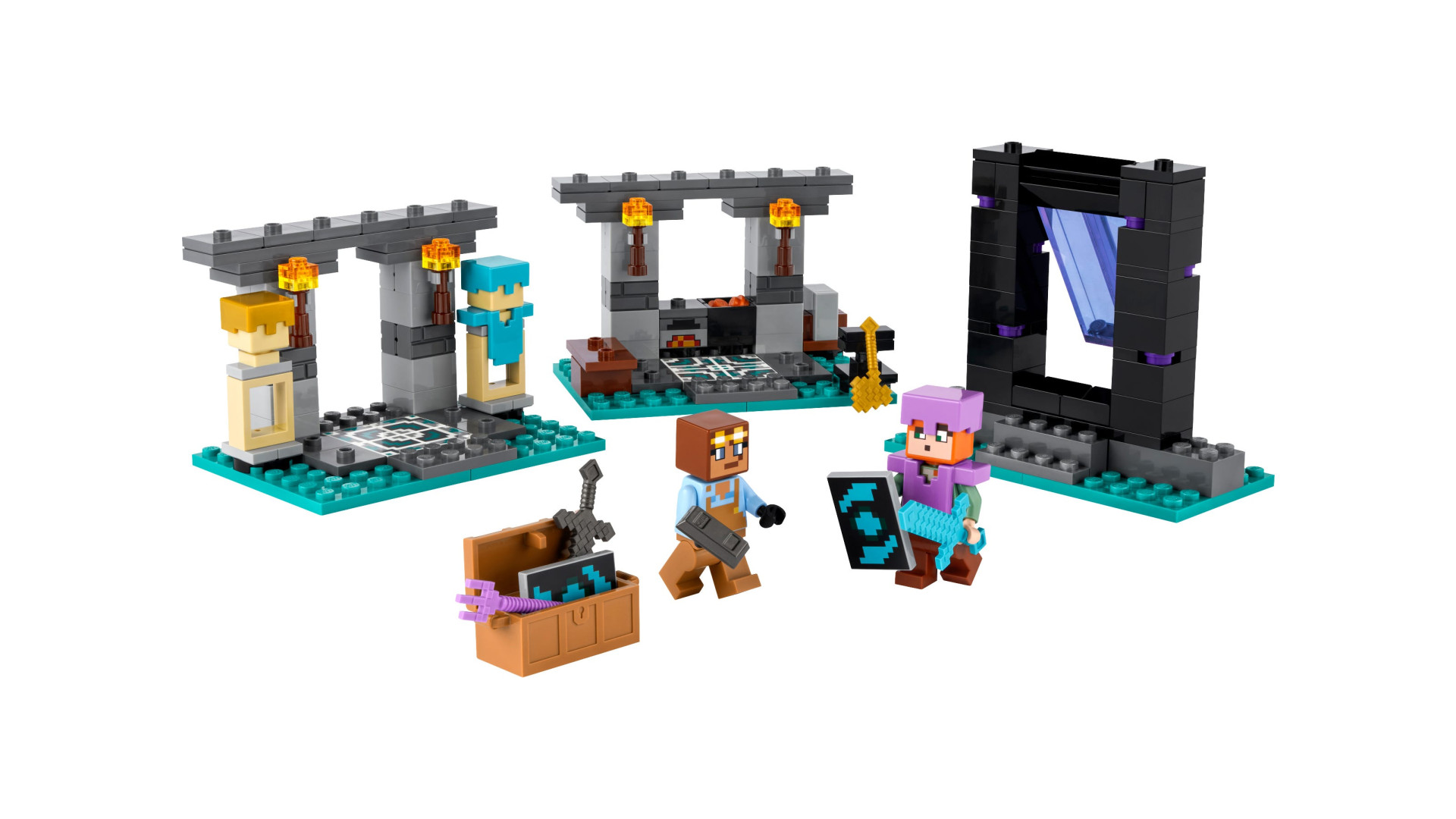 Acheter Lego® 21252 - L’armurerie - Lego® Minecraft™