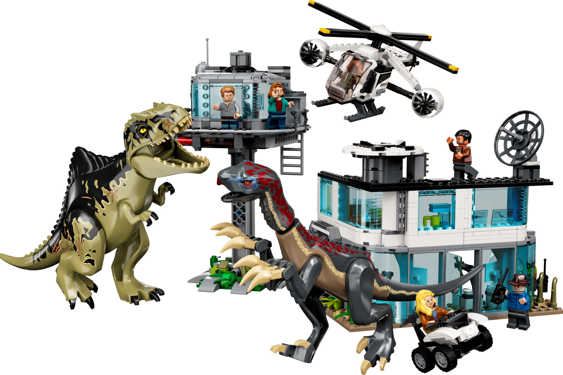 Acheter Lego®76949 - L’attaque Du Giganotosaurus Et Du Therizinosaurus - Lego® Jurassic World