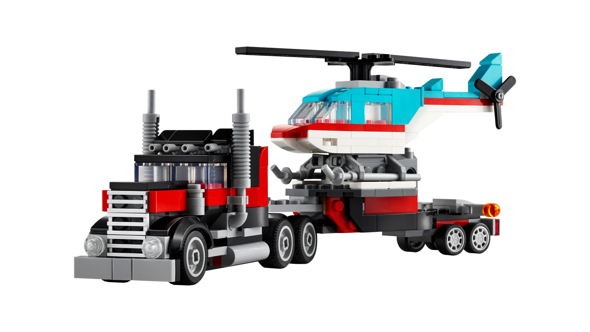 Acheter Lego® 31146 - Le Camion Remorque Avec Hélicoptère - Lego® Creator