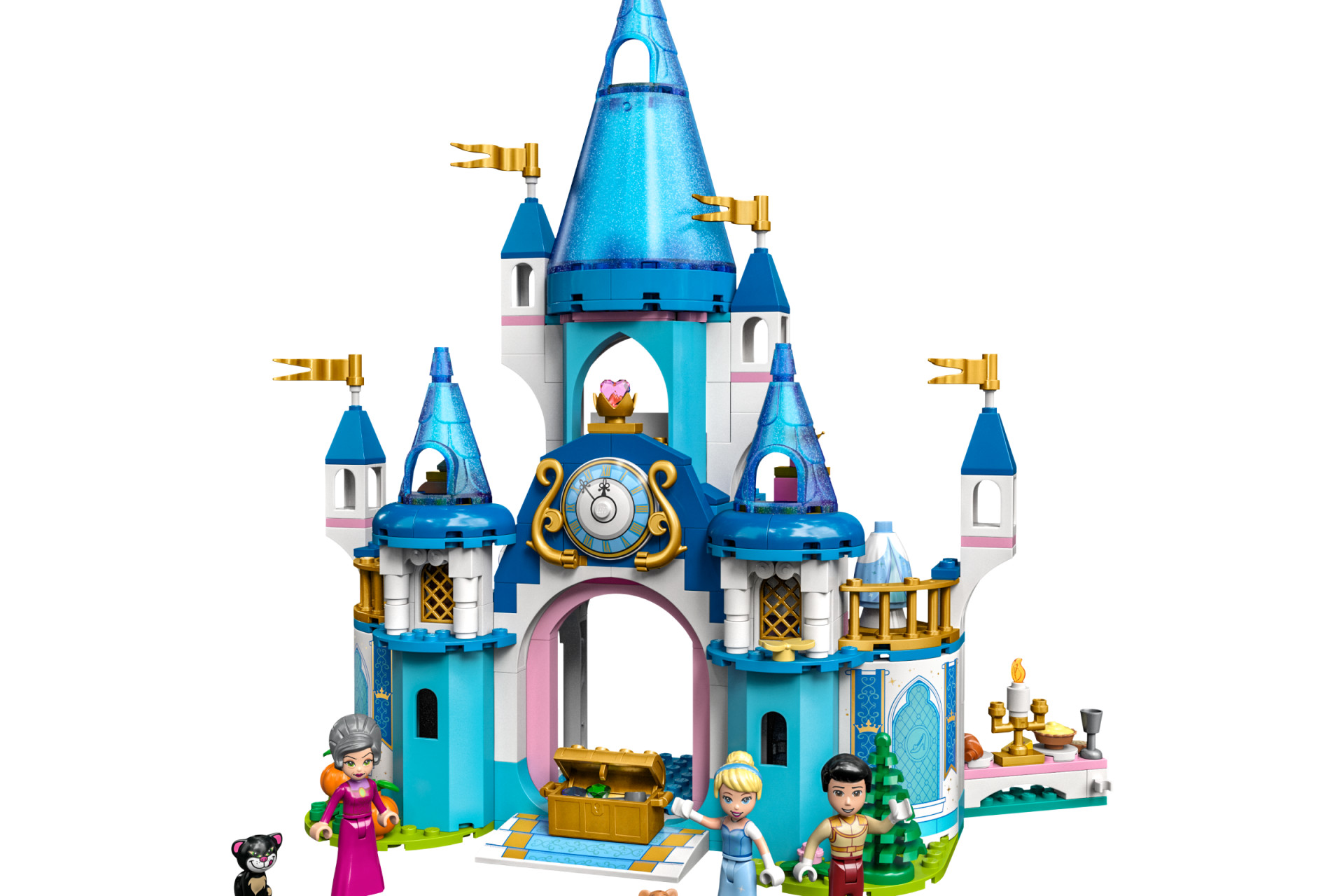 Acheter Lego® 43206 - Le Château De Cendrillon Et Du Prince Charmant - Lego®disney Princess™
