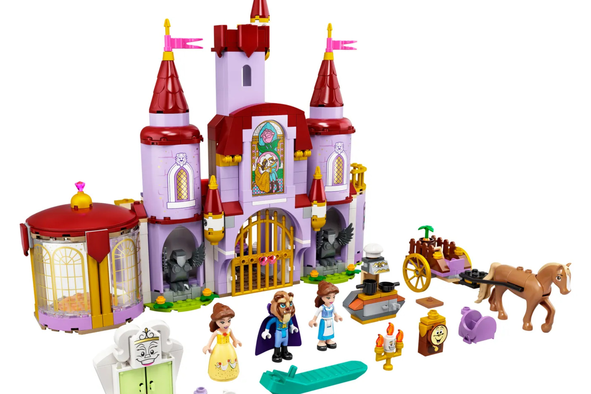 Acheter Lego®43196 - Le Château De La Belle Et La Bête - Lego® Disney Princess