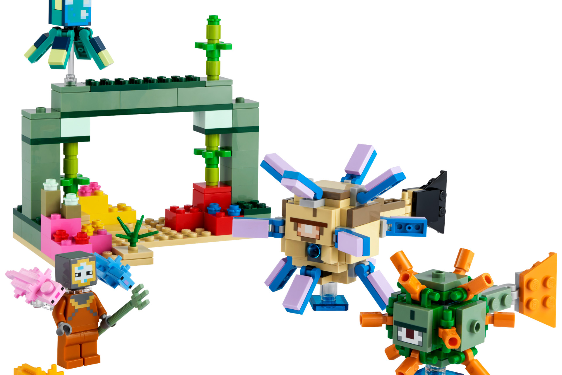 Acheter Le Combat Des Gardiens - Lego® Minecraft® - 21180