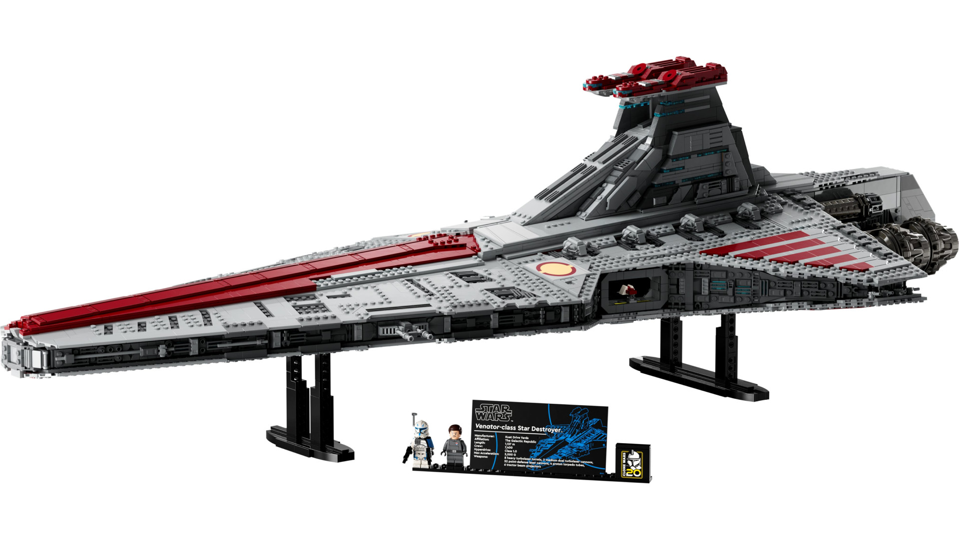 Acheter LEGO Le croiseur d'assaut de classe Venator de la République