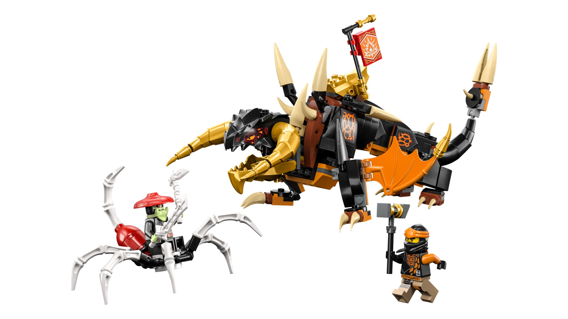 Acheter Le Dragon De Terre De Cole, Évolution - Lego® Ninjago® - 71782