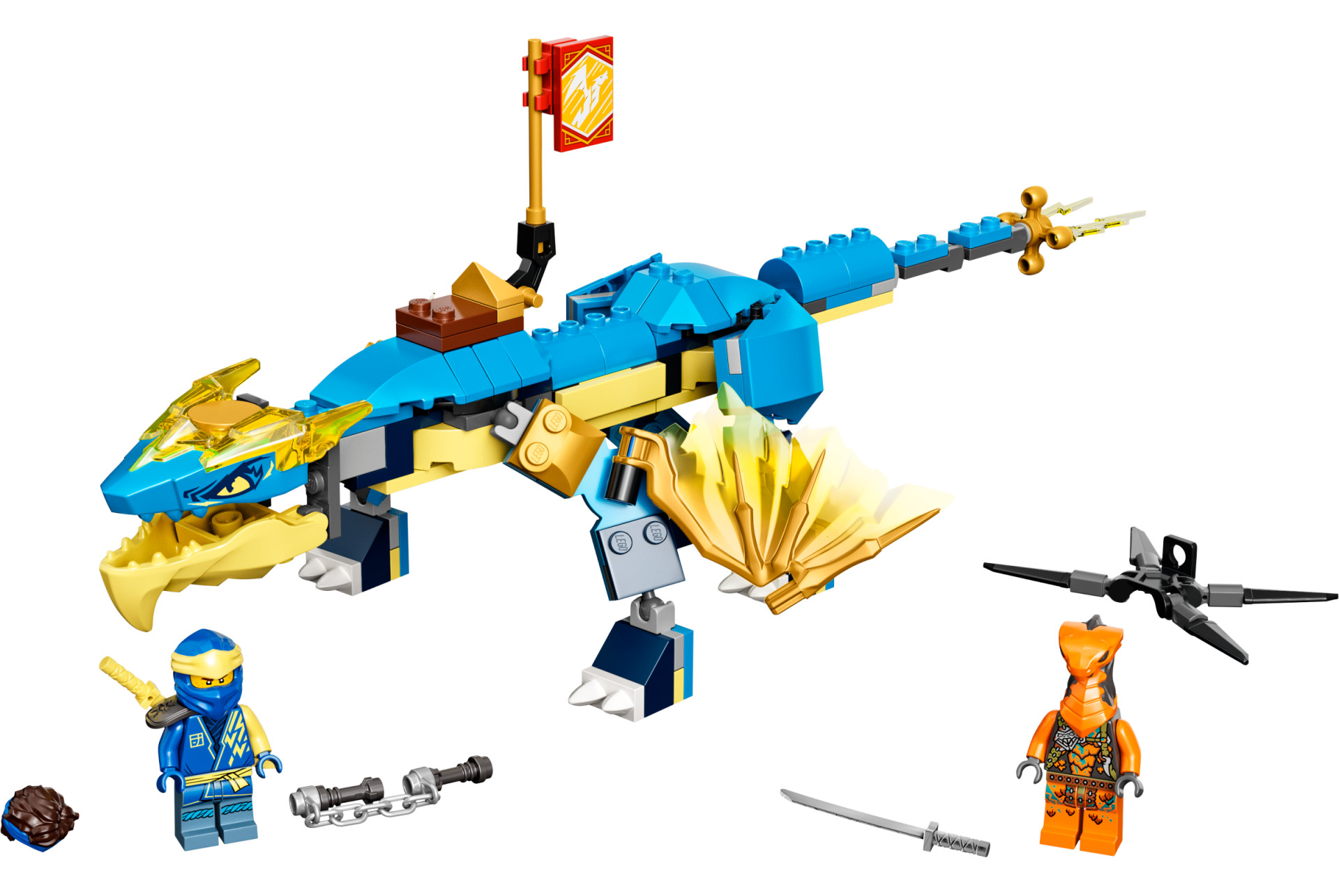 Acheter Le Dragon Du Tonnerre De Jay - Évolution - Lego® Ninjago® - 71760