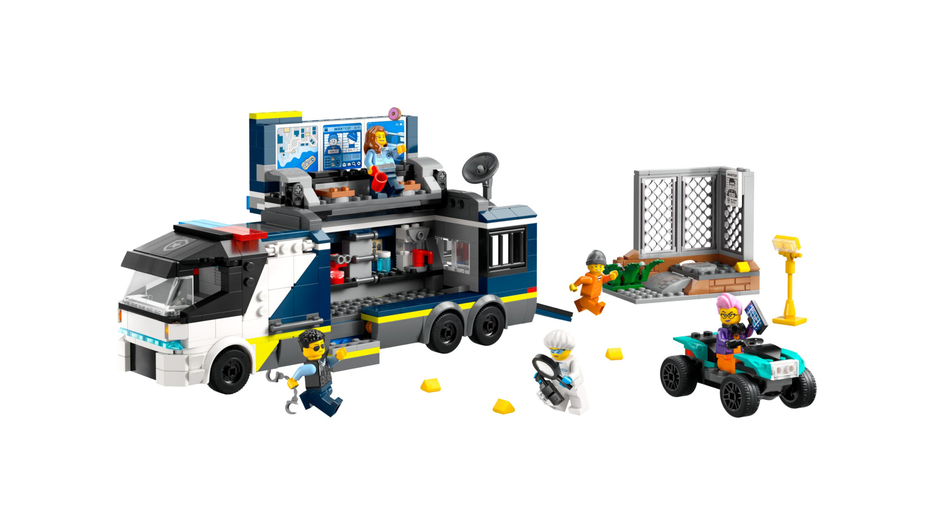 Acheter Lego® 60418 - Le Laboratoire De Police Scientifique Mobile - Lego® City