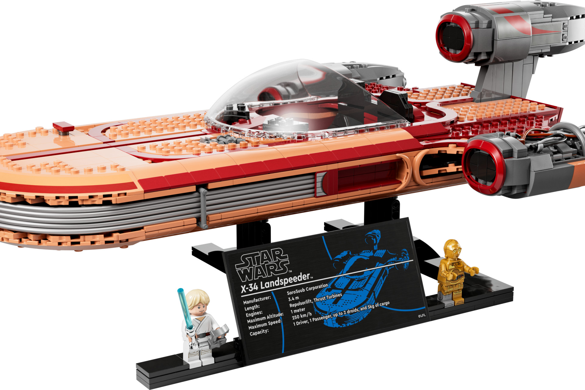 Acheter Landspeeder De Luke Skywalker - 75341 - Lego® Star Wars™