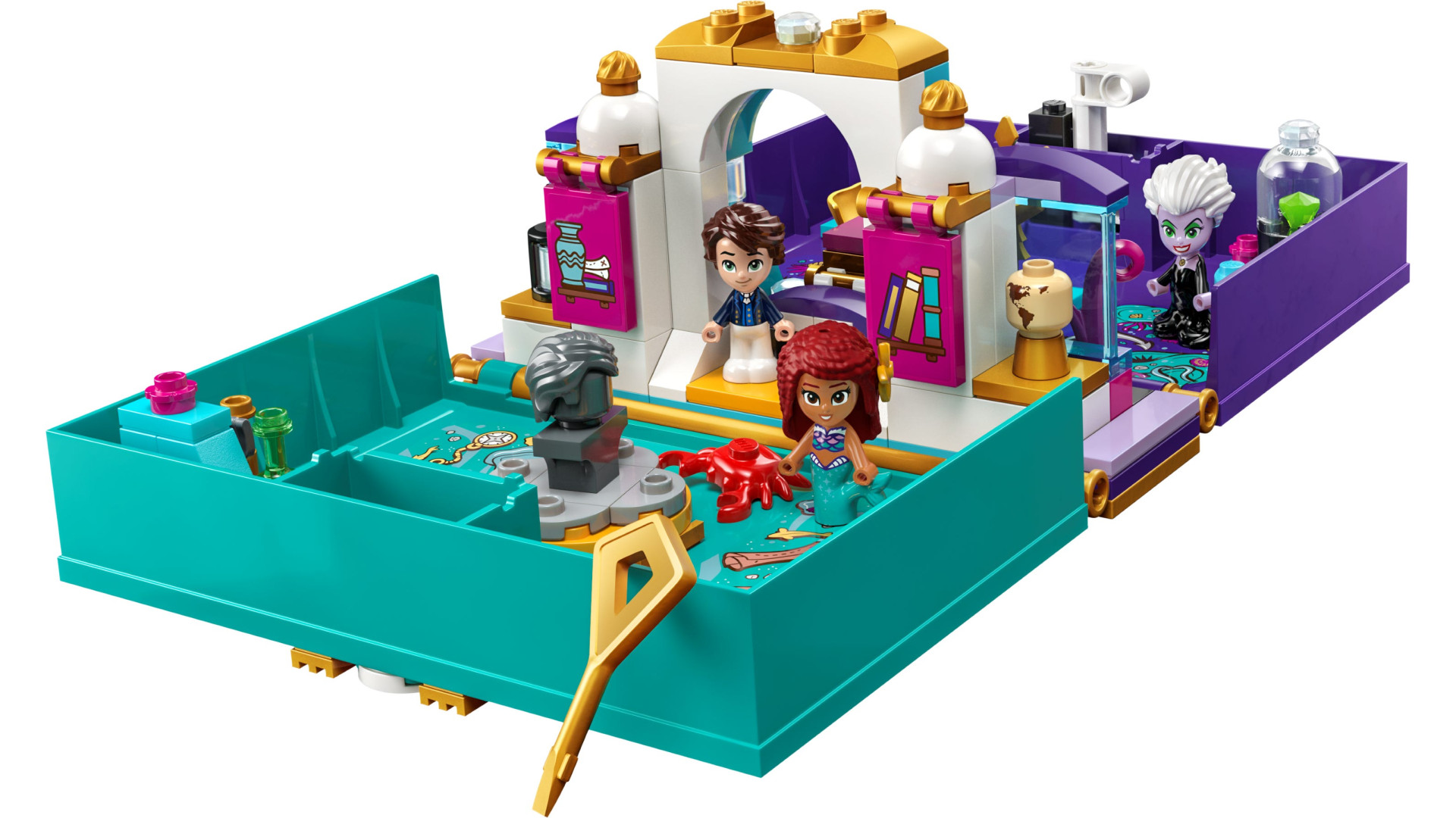 Acheter Le Livre D’histoire : La Petite Sirène - Lego® Disney™ - 43213
