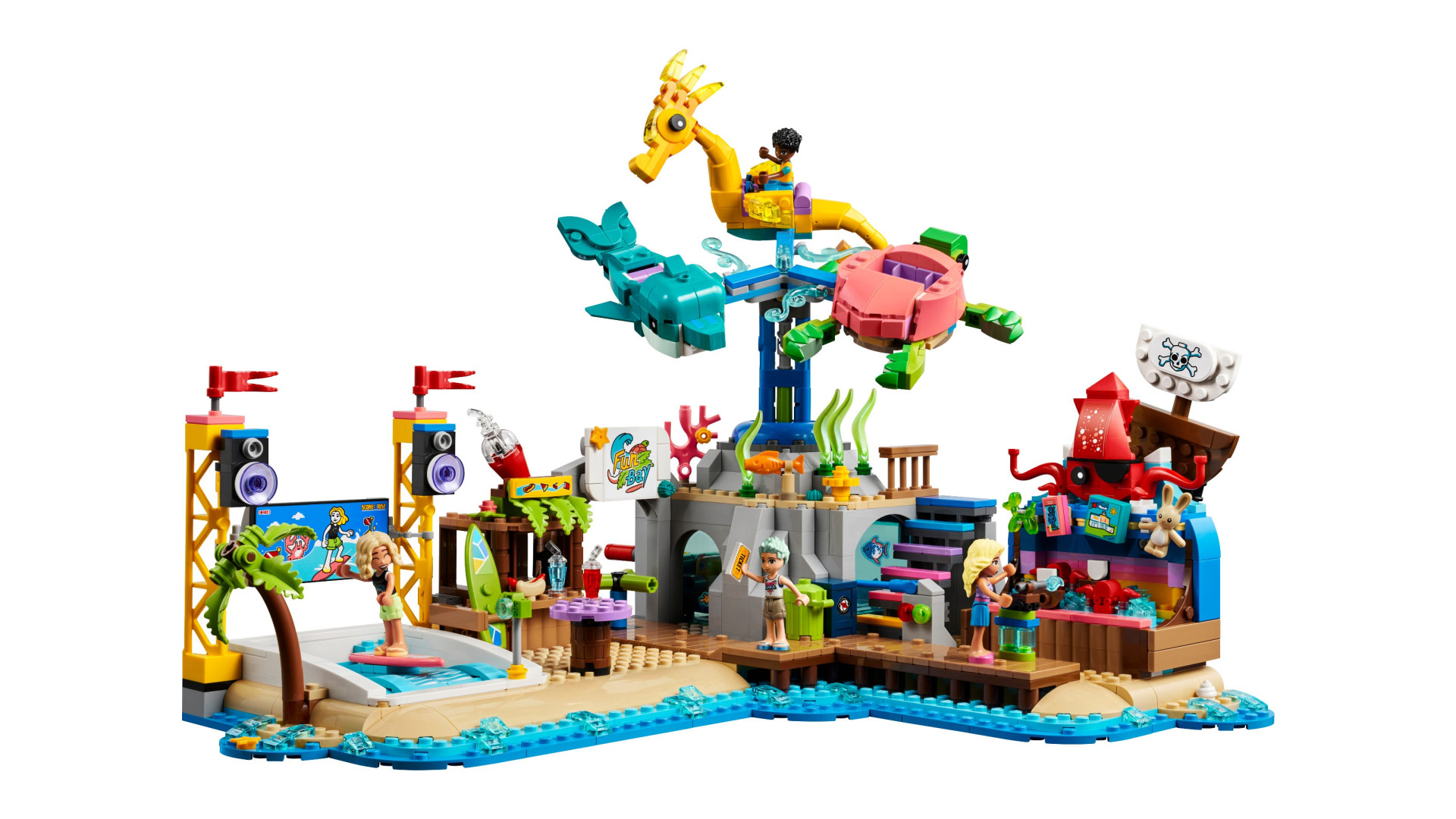 Acheter Lego®41737 - Le Parc D’attractions À La Plage - Lego® Friends