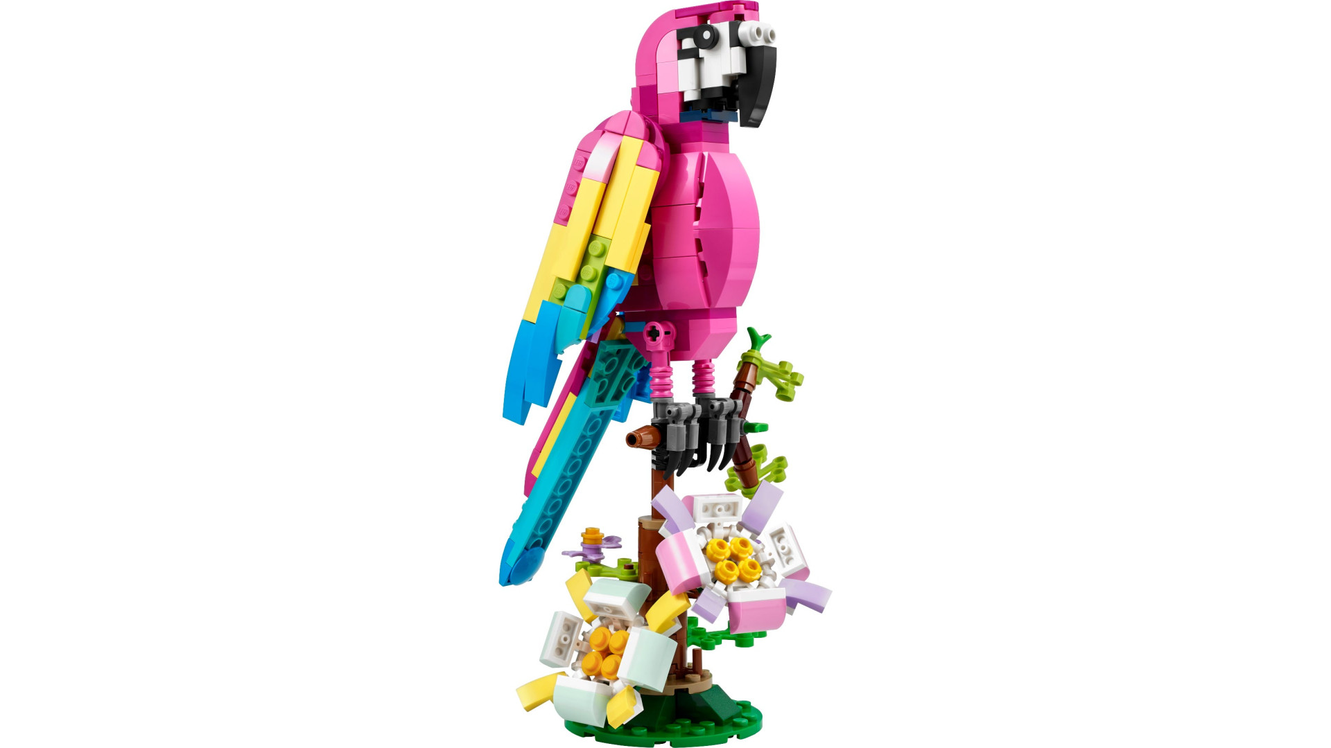 Acheter LEGO Le perroquet exotique rose