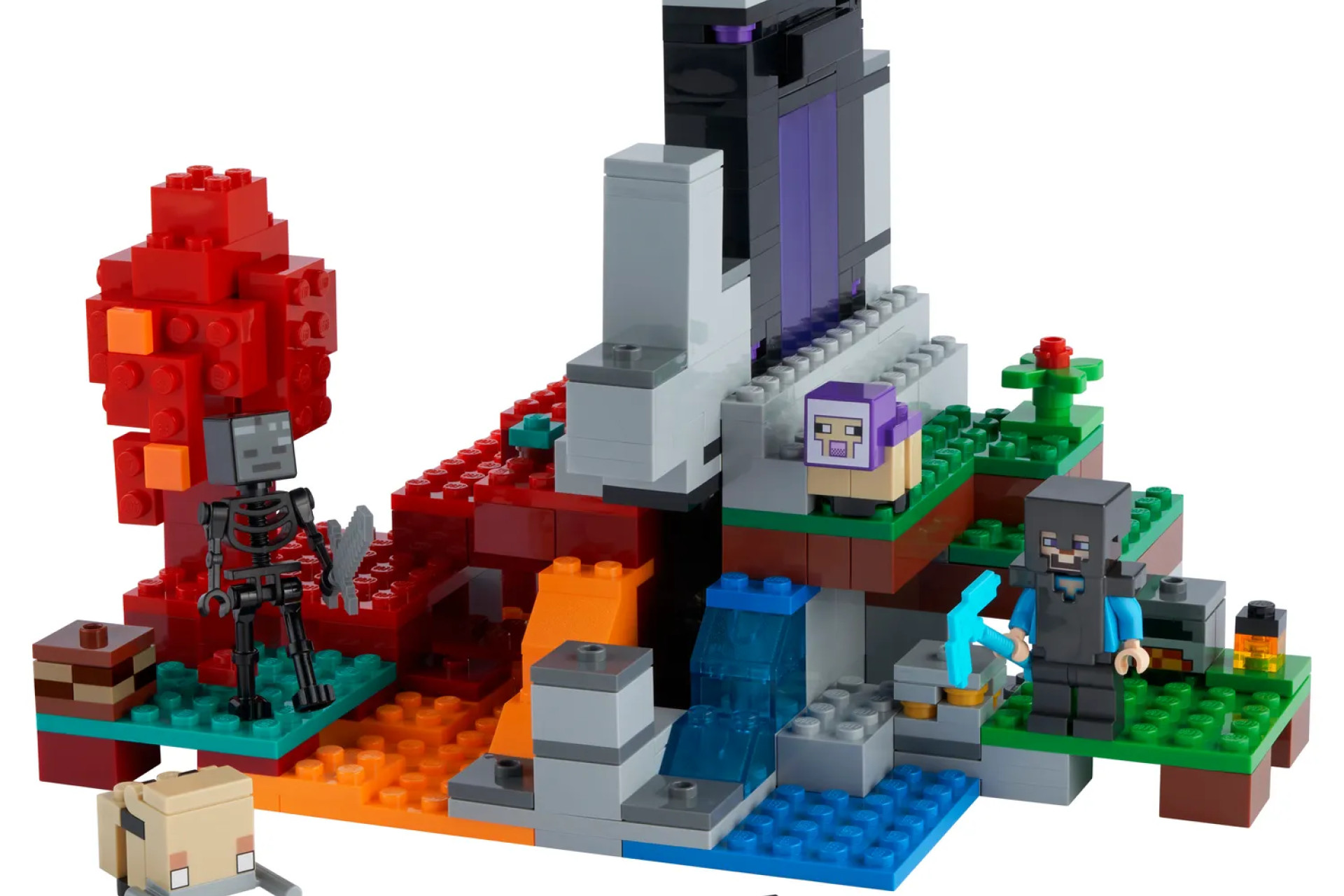 Acheter Le Portail En Ruine - Lego® Minecraft - 21172