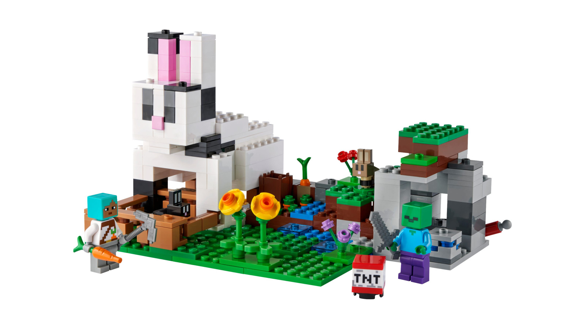Acheter Le Ranch Lapin - Lego® Minecraft - 21181