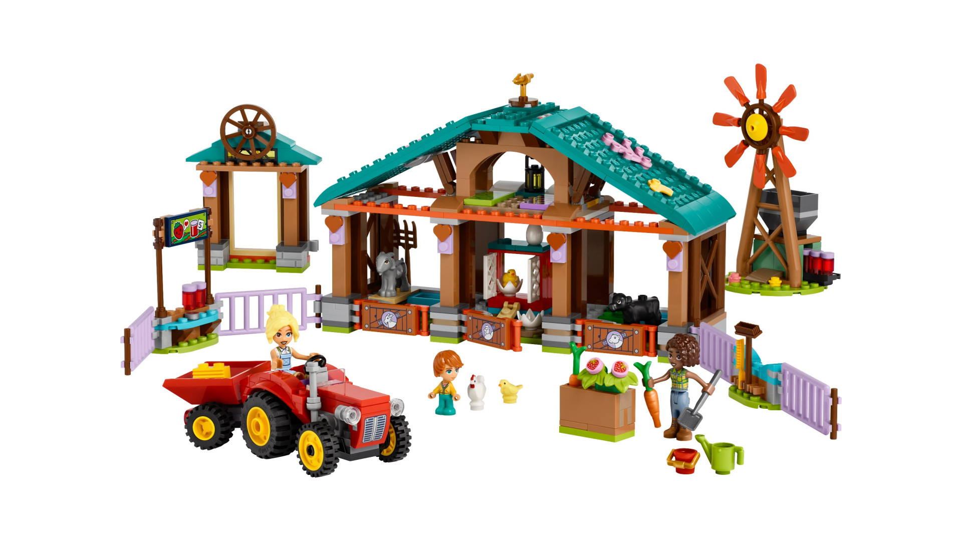 Acheter Lego® 42617 - Le Refuge Des Animaux De La Ferme - Lego® Friends