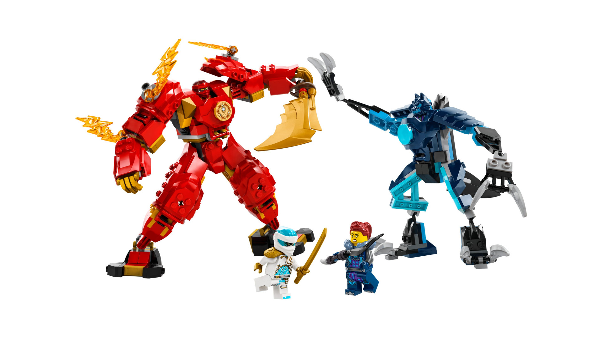 Acheter Lego® 71808 - Le Robot Élémentaire Du Feu De Kai - Lego® Ninjago®