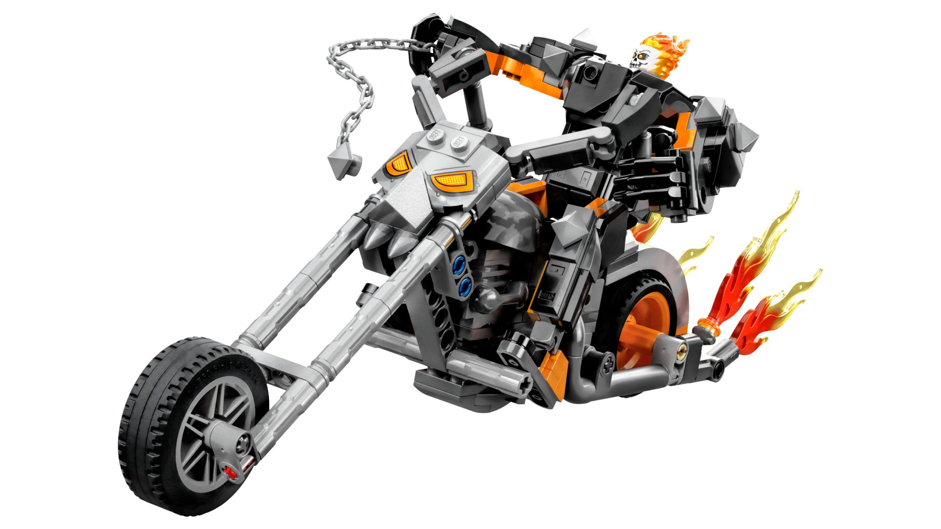 Acheter Le Robot Et La Moto De Ghost Rider - Lego® Marvel Super Heroes™ - 76245