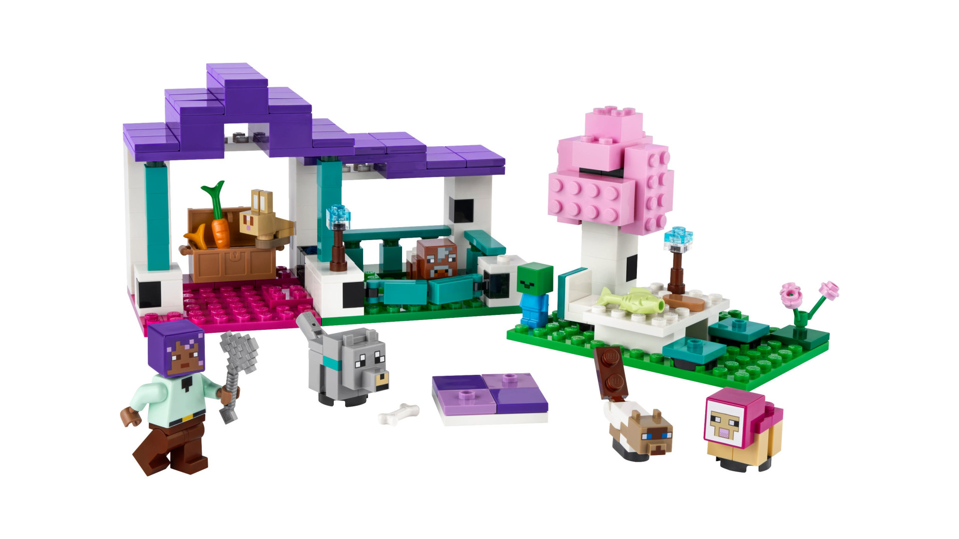 Acheter Lego® 21253 - Le Sanctuaire Animalier - Lego® Minecraft™