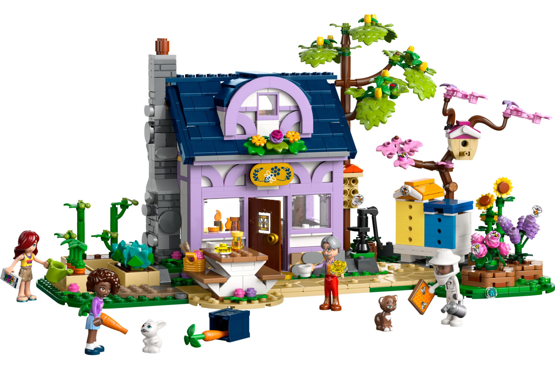 Acheter Lego 42669 La maison des apiculteurs et le jardin fleuri