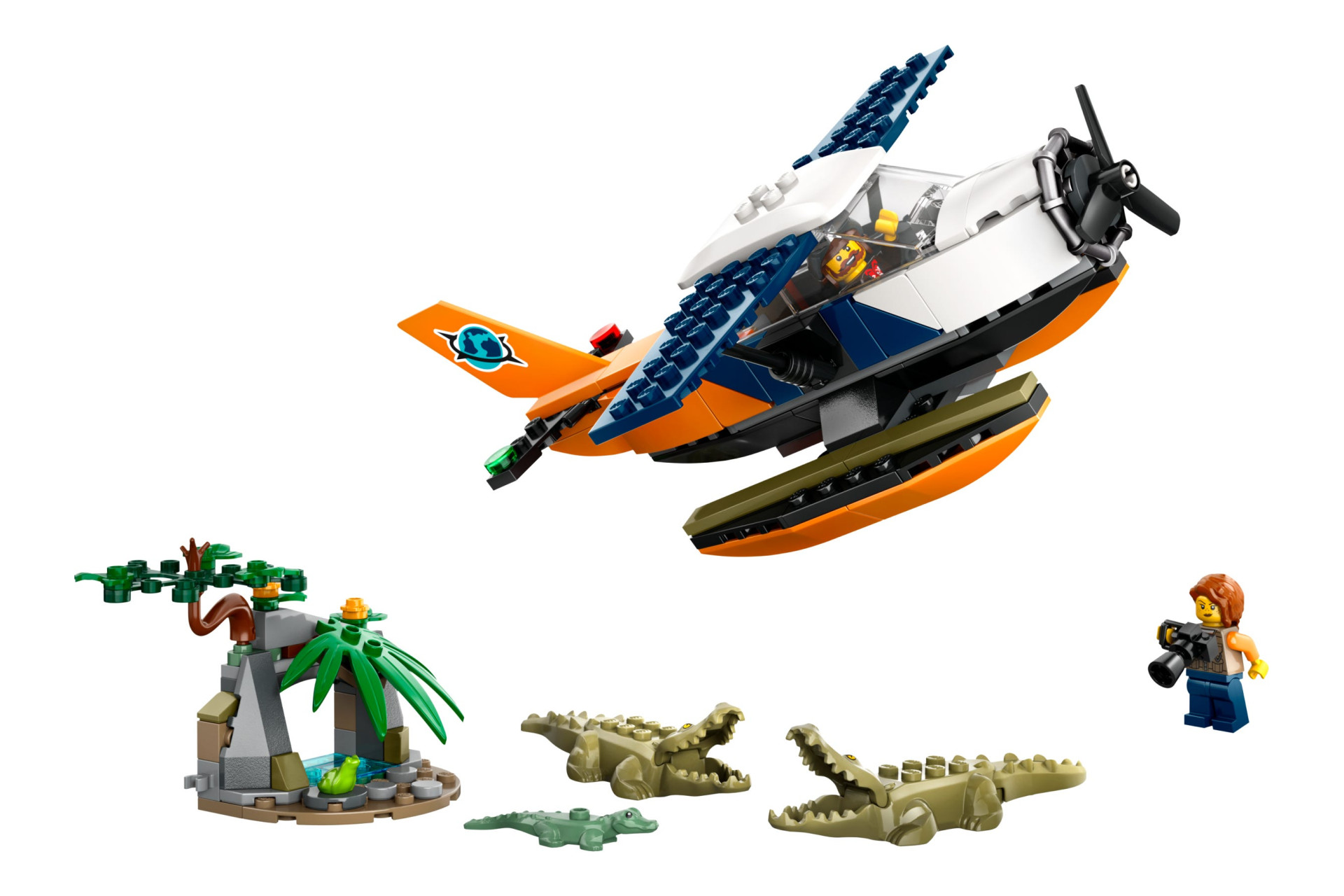 Acheter Lego 60425 L'hydravion de l'explorateur de la jungle