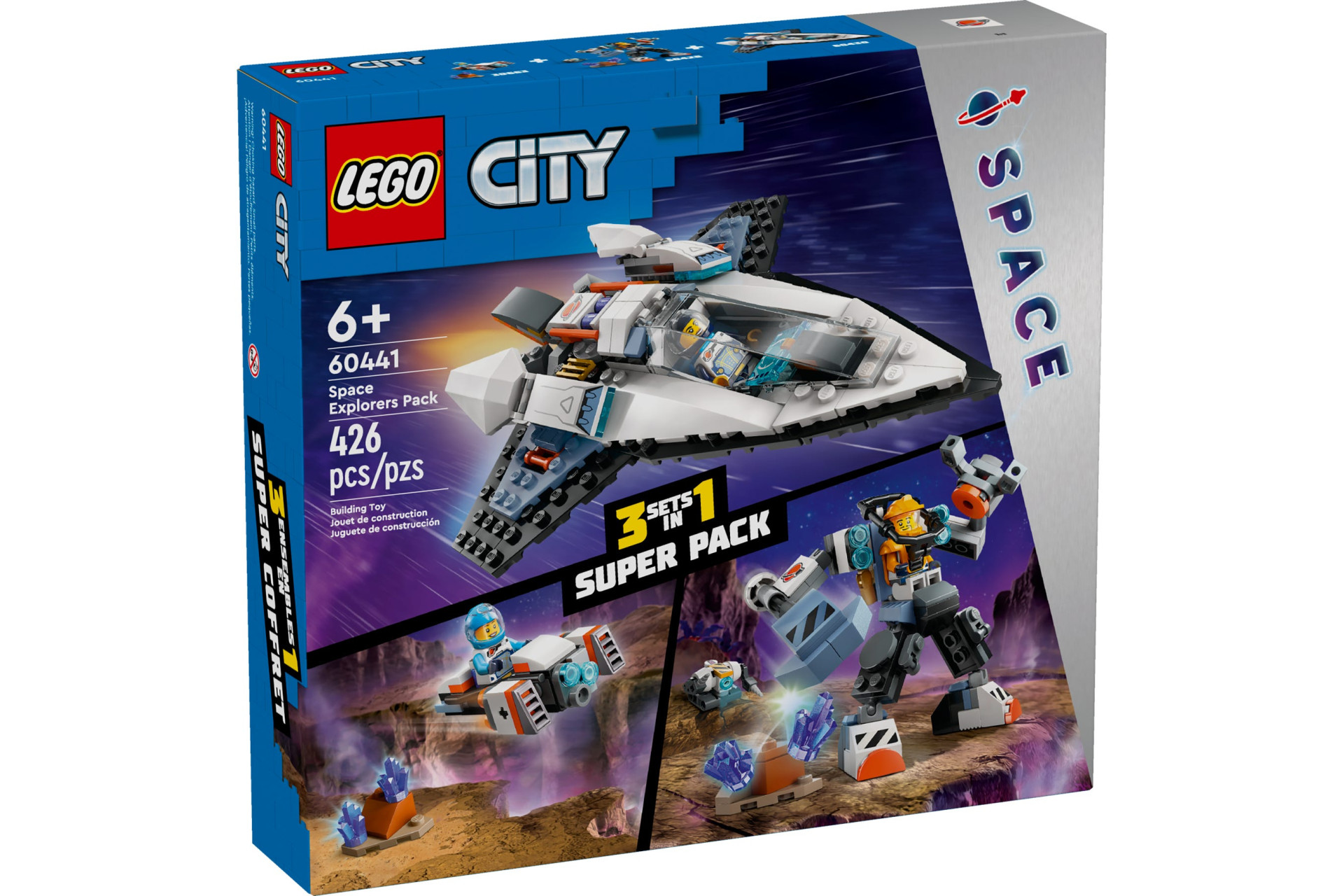 Acheter Lego 60441 Pack Les explorateurs de l'espace